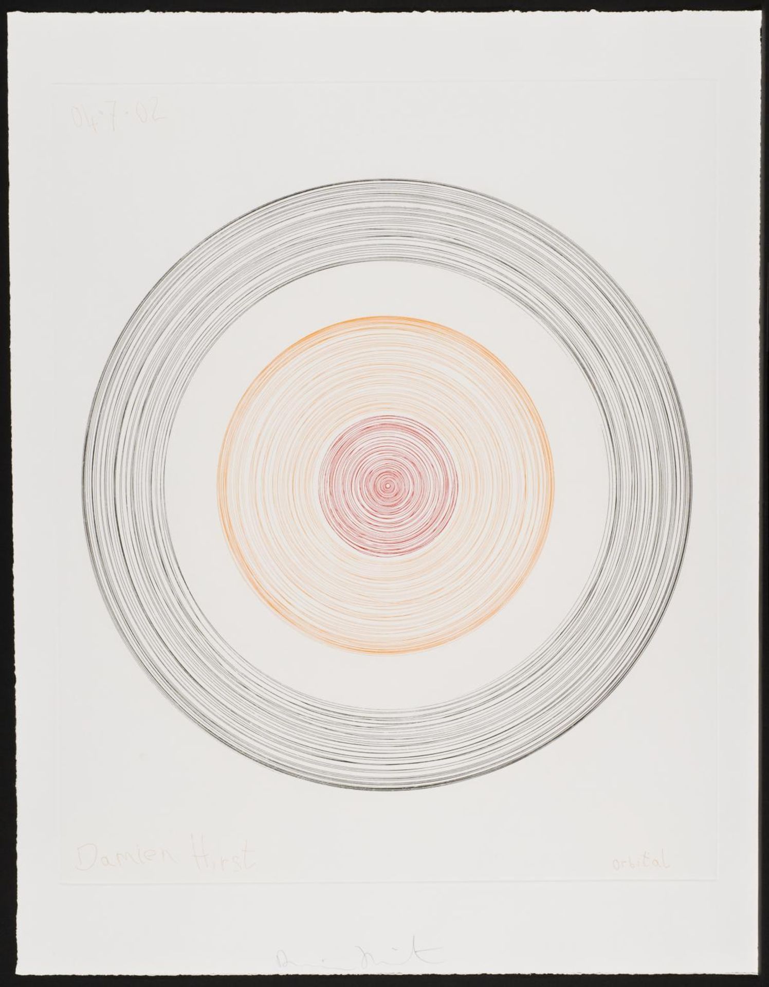 Orbital by  Damien Hirst