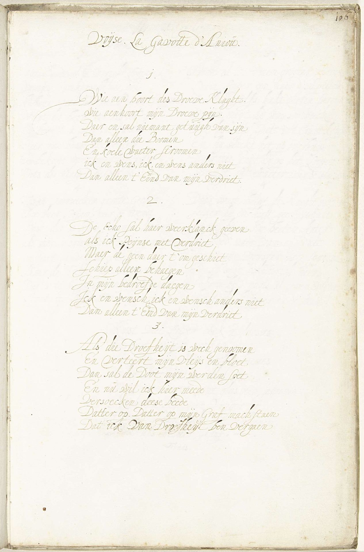 Gedicht over liefdesverdriet by Gesina ter Borch