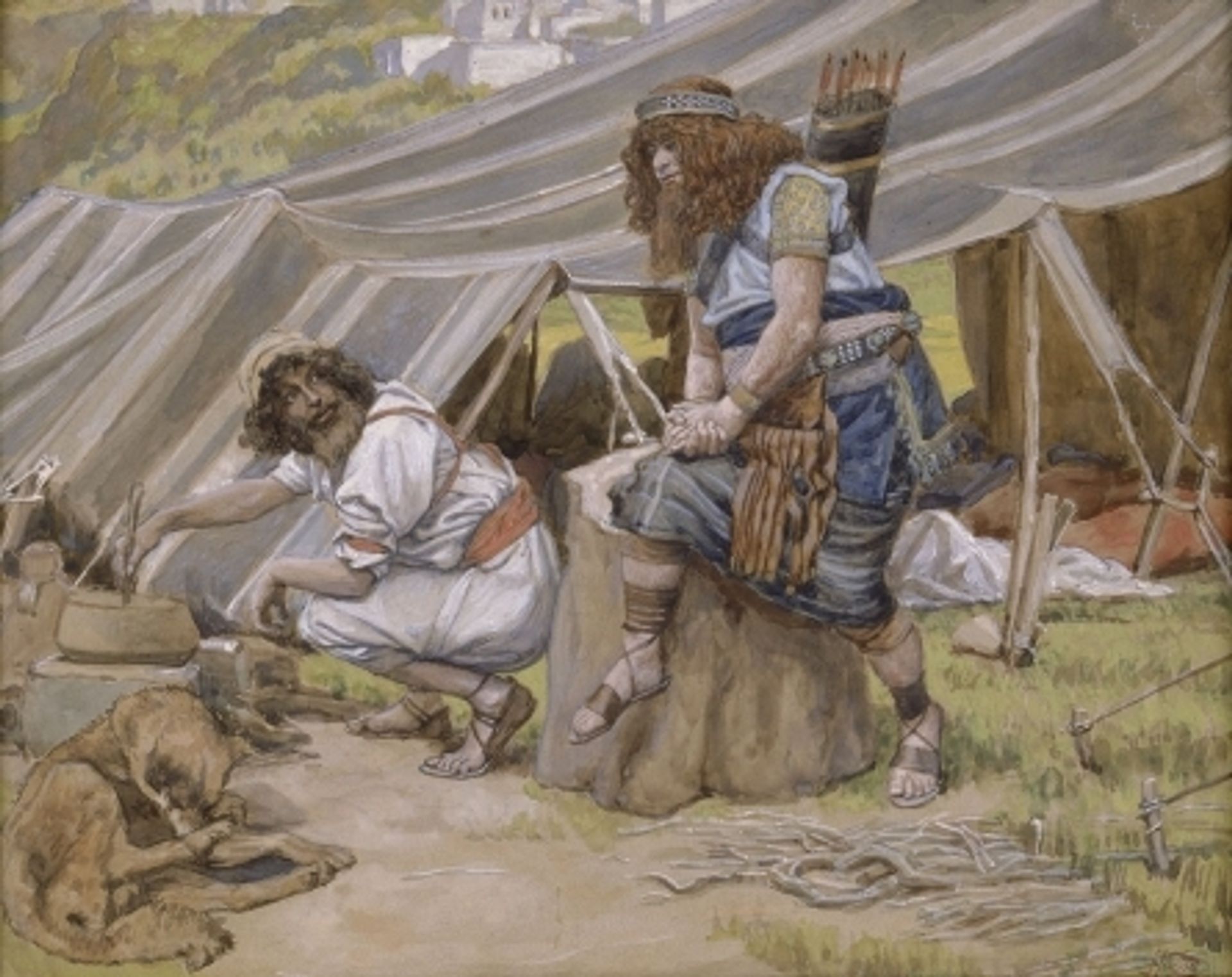 The Mess of Pottage by James Tissot