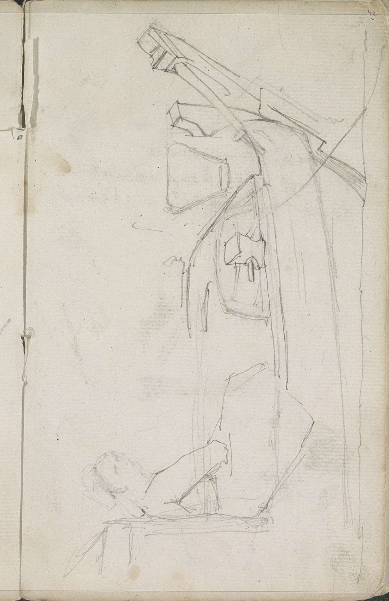Vrouw in een roeiboot by George Hendrik Breitner