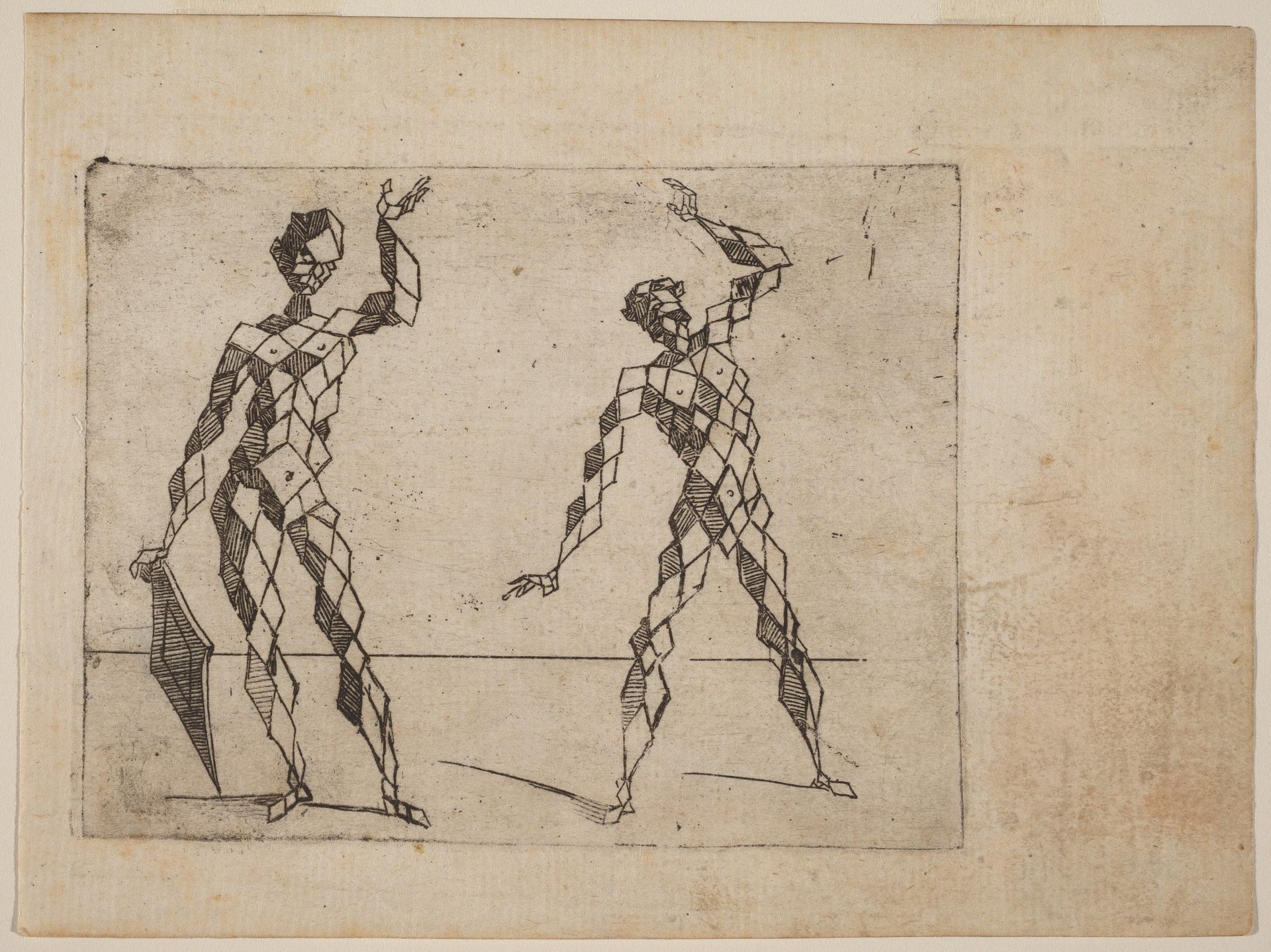 From "Bizzarie di varie Figure" by Giovanni Battista Bracelli