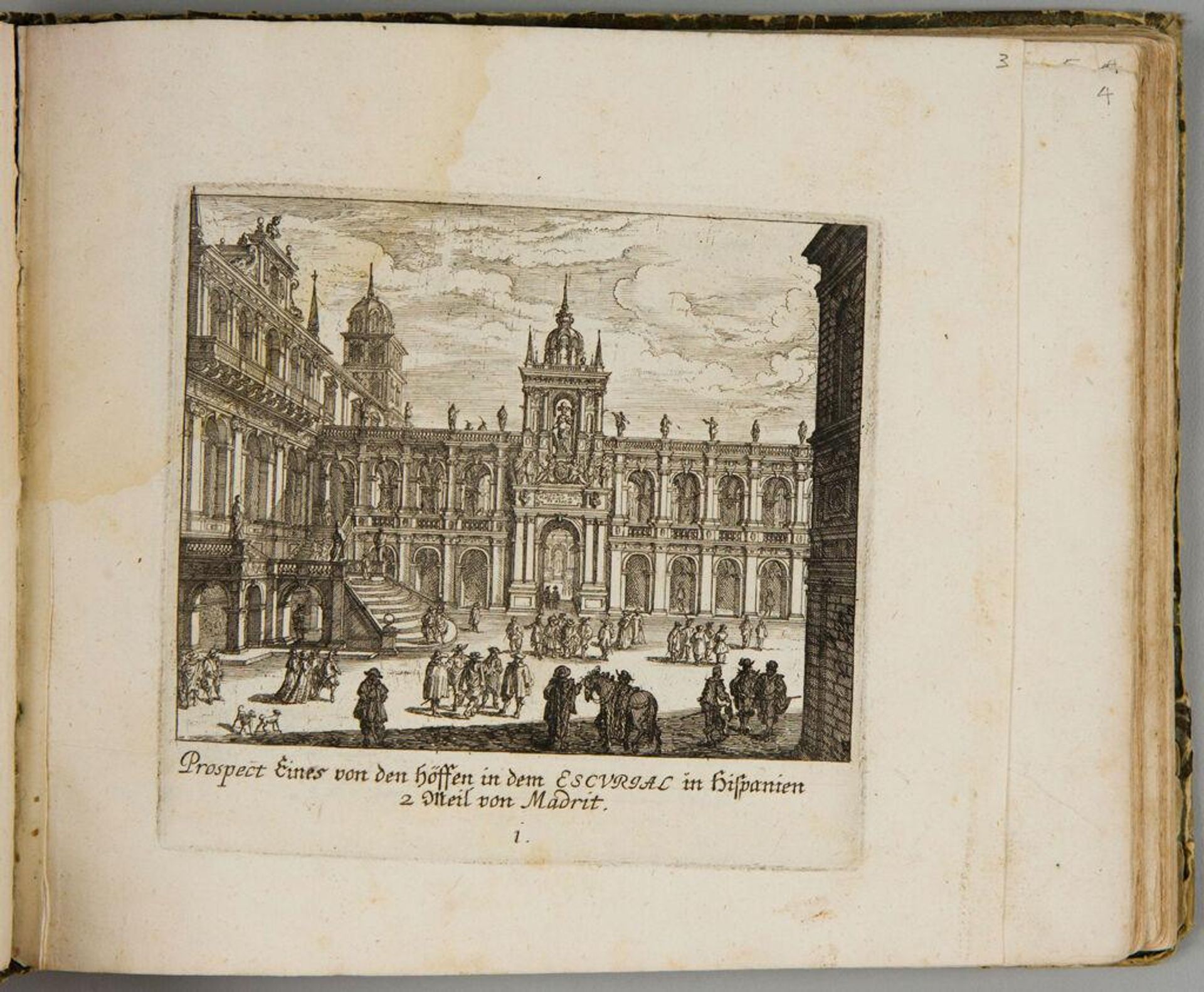 View of One of the Castles at the Escorial by Melchior KÃ¼sel