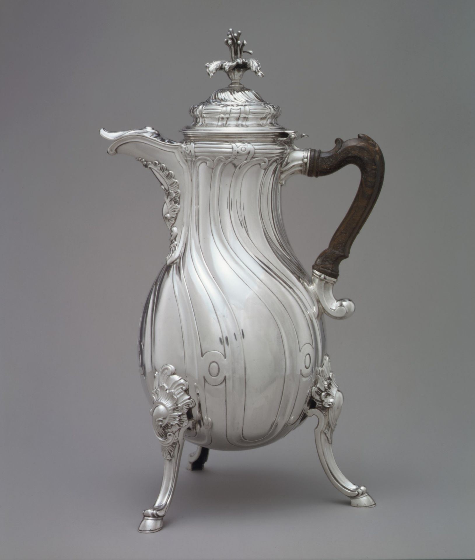 Coffeepot by Master with the Mark of a Crowned D