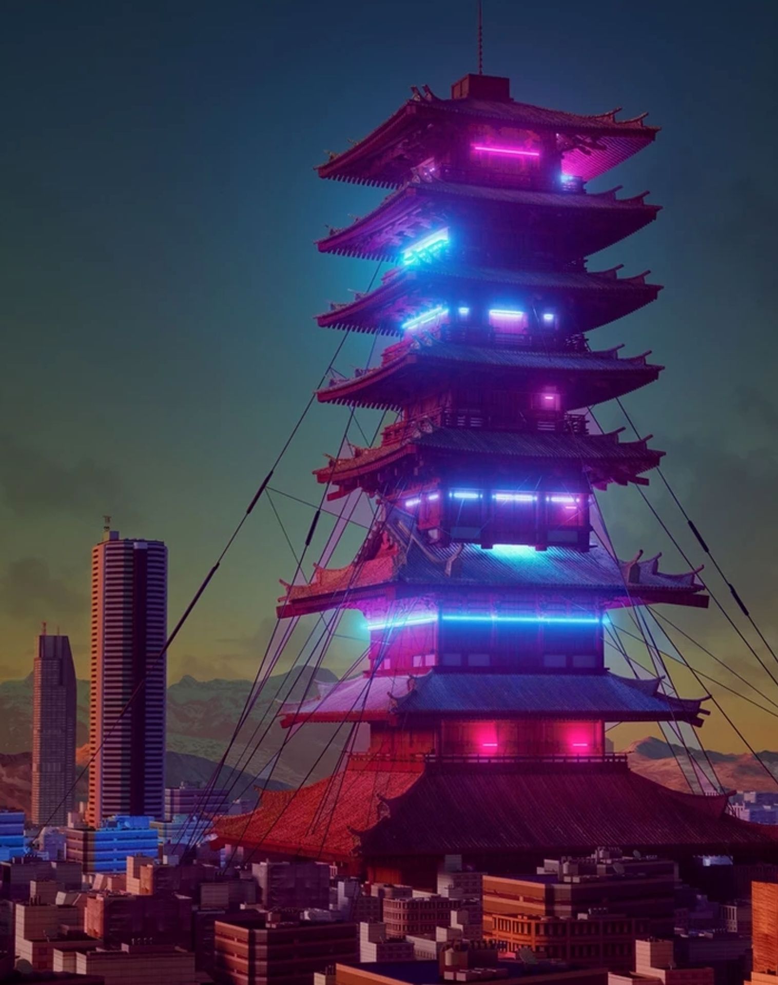 Novaclustr by Beeple