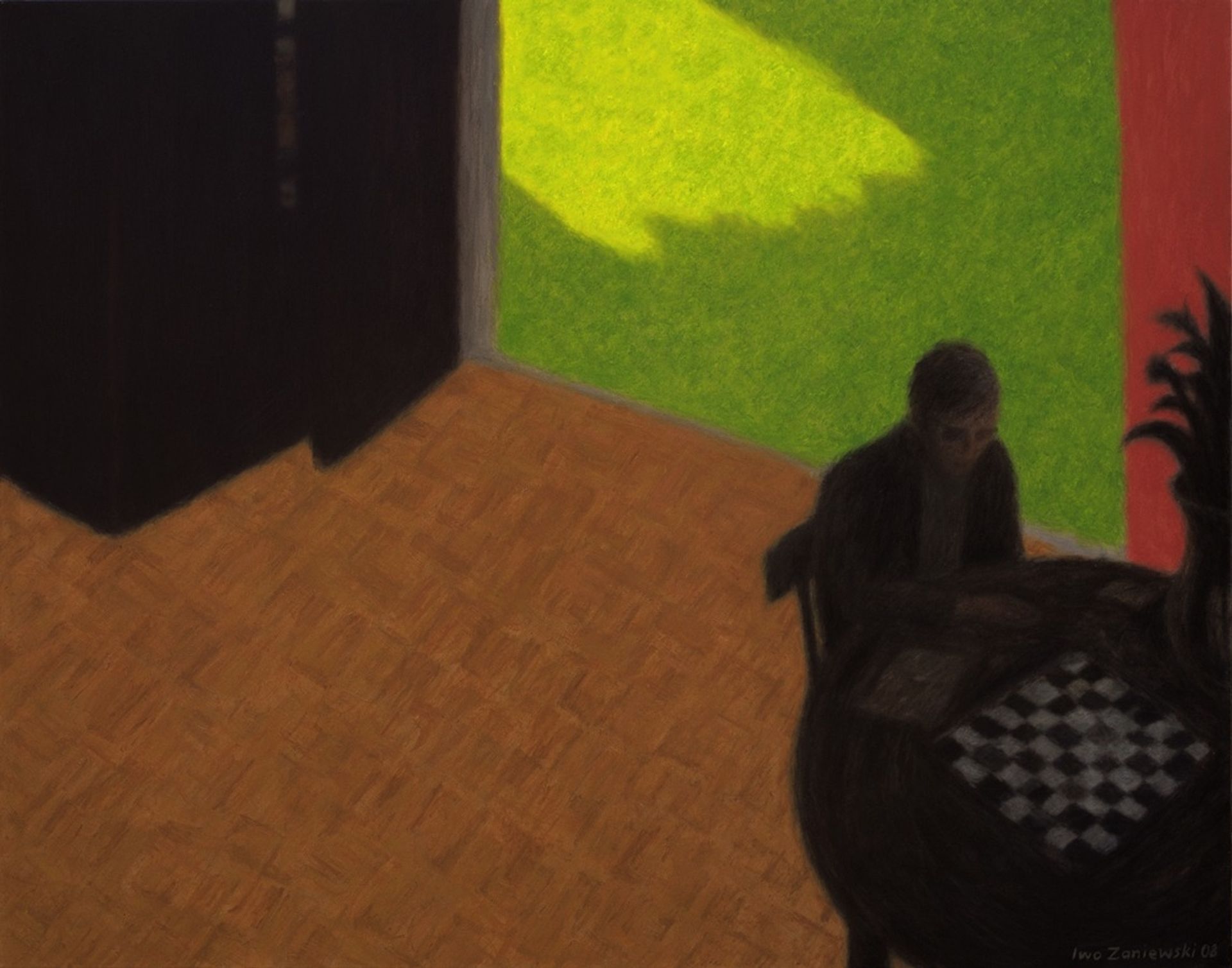 Chess Player and the Sun by Iwo Zaniewski
