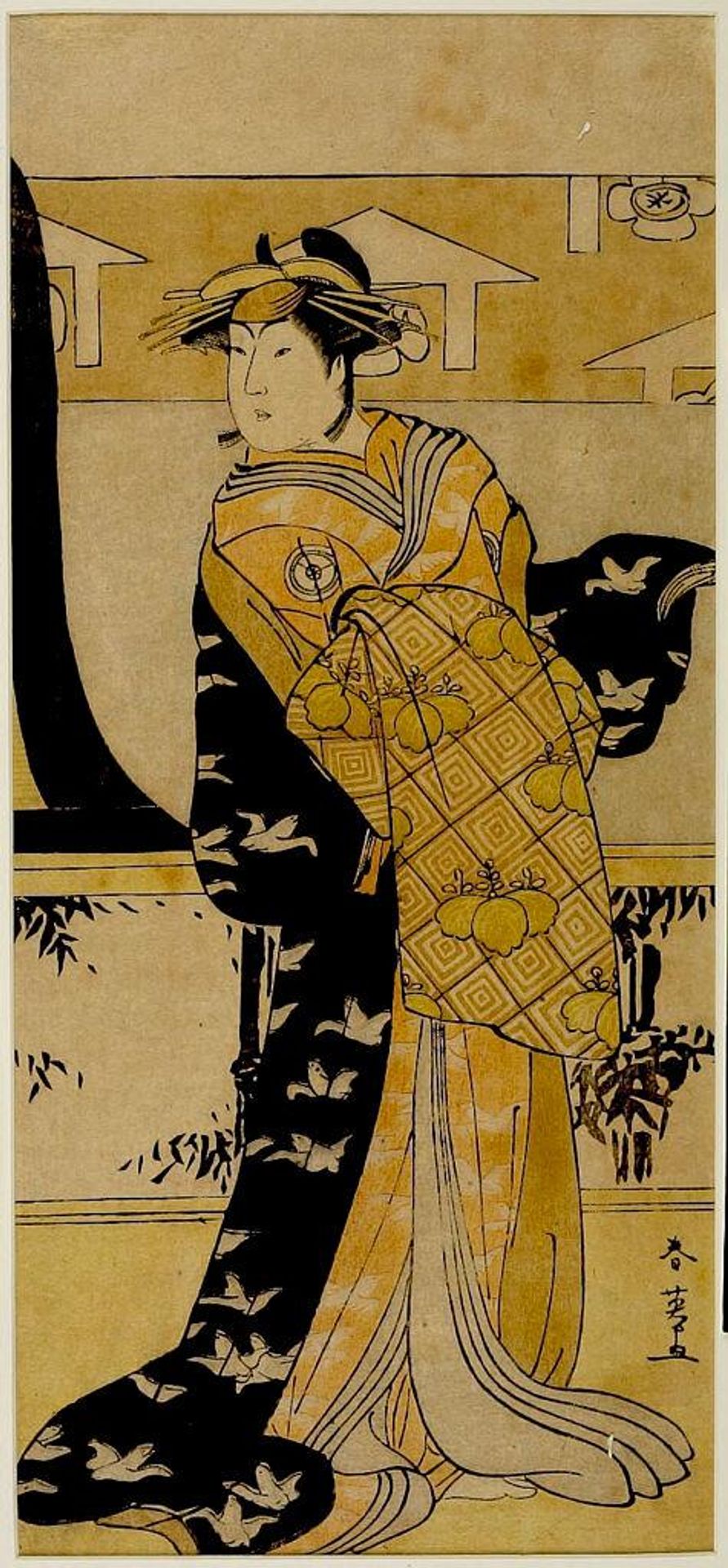 Actor Iwai HanshirÅ 4th AS TORA by Katsukawa Shun'ei