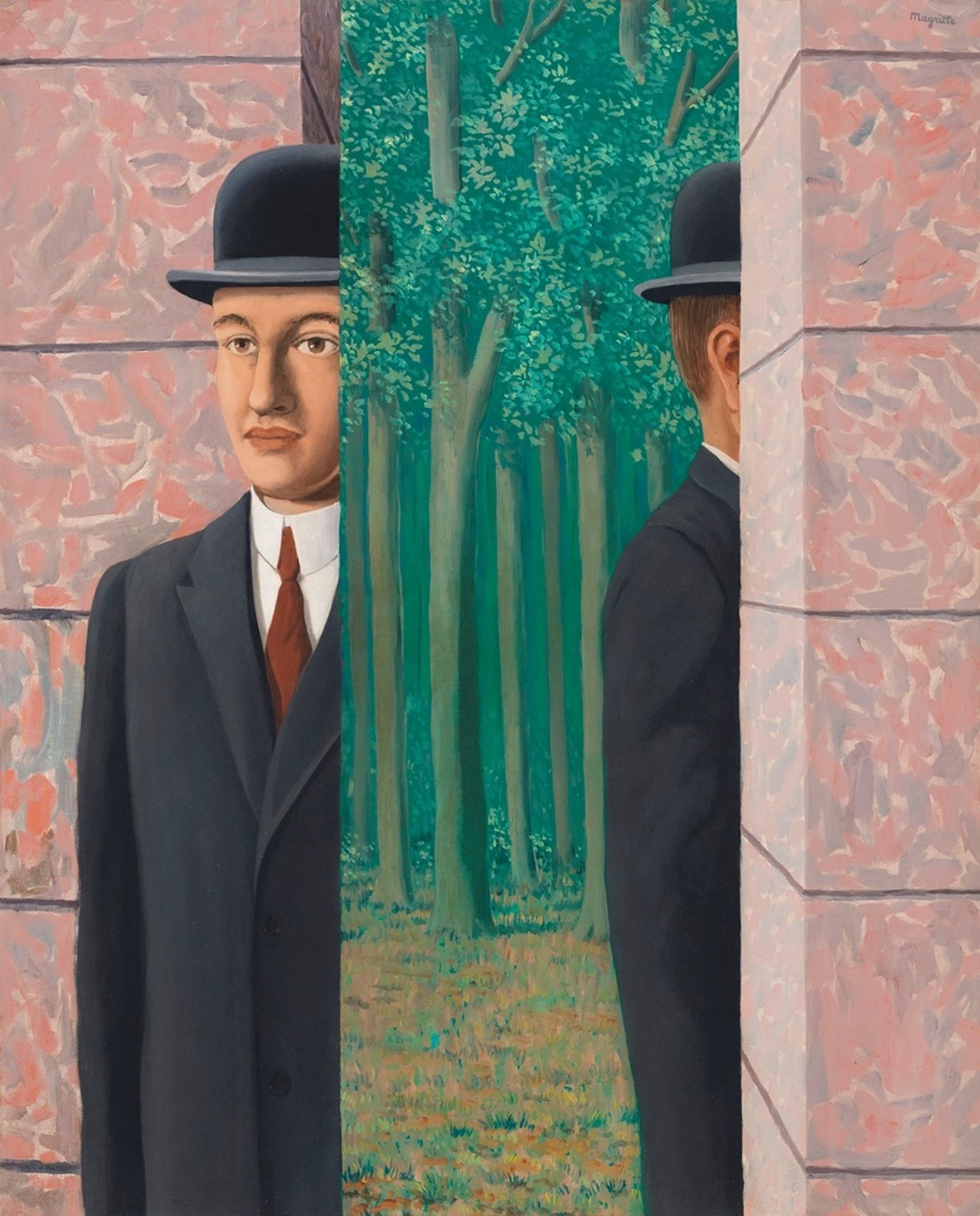 Le lieu commun by René Magritte