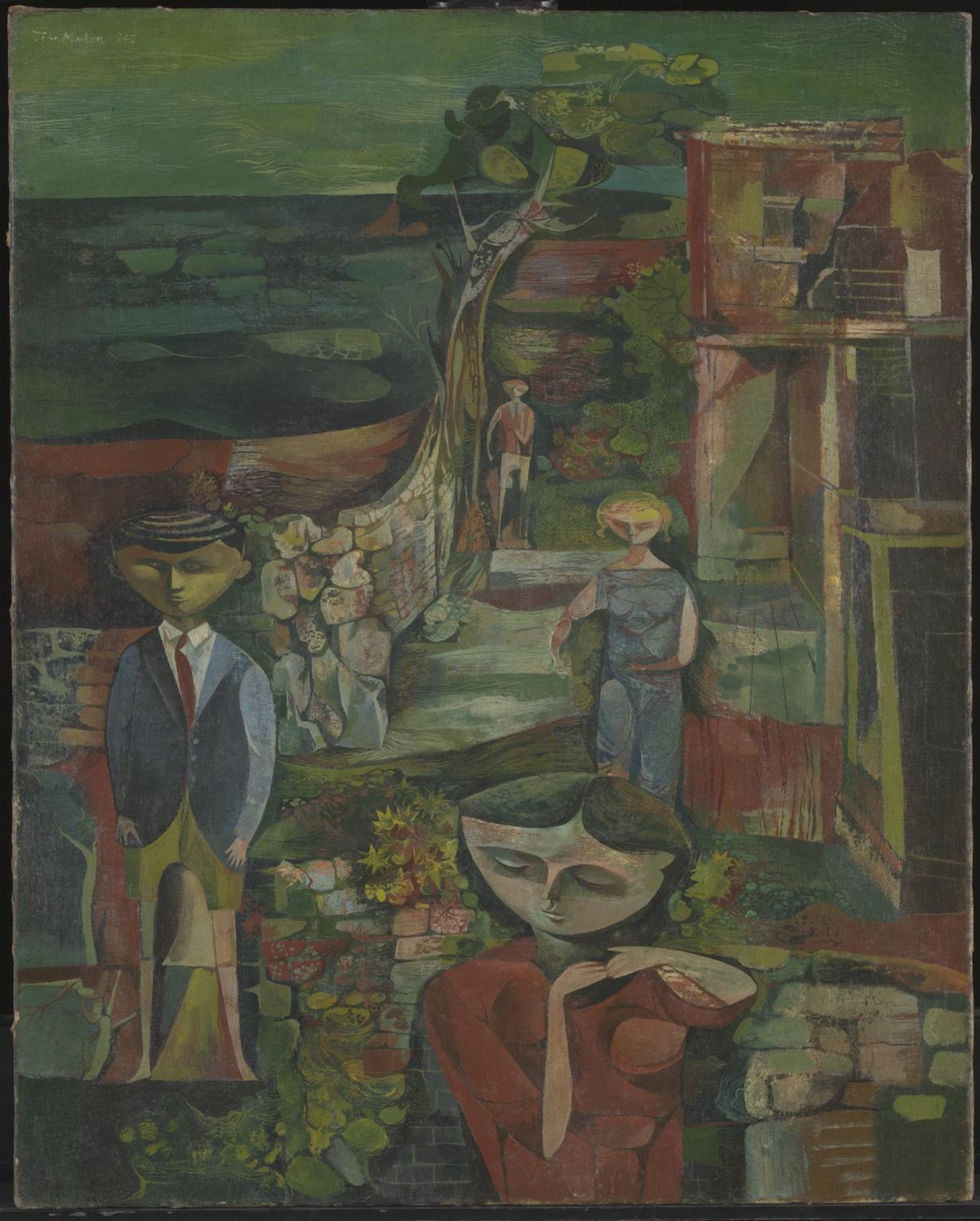 Children by the Sea by  John Minton