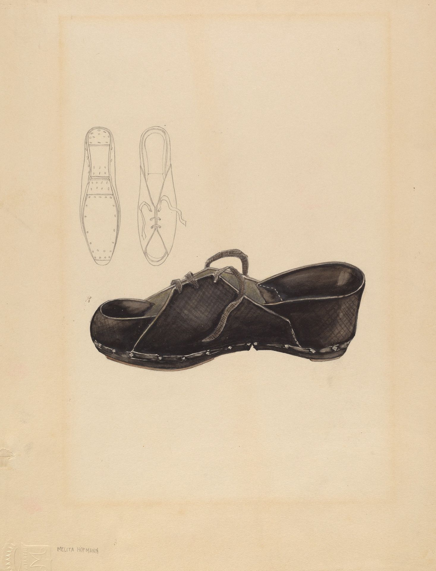 Woman's Clog by Melita Hofmann