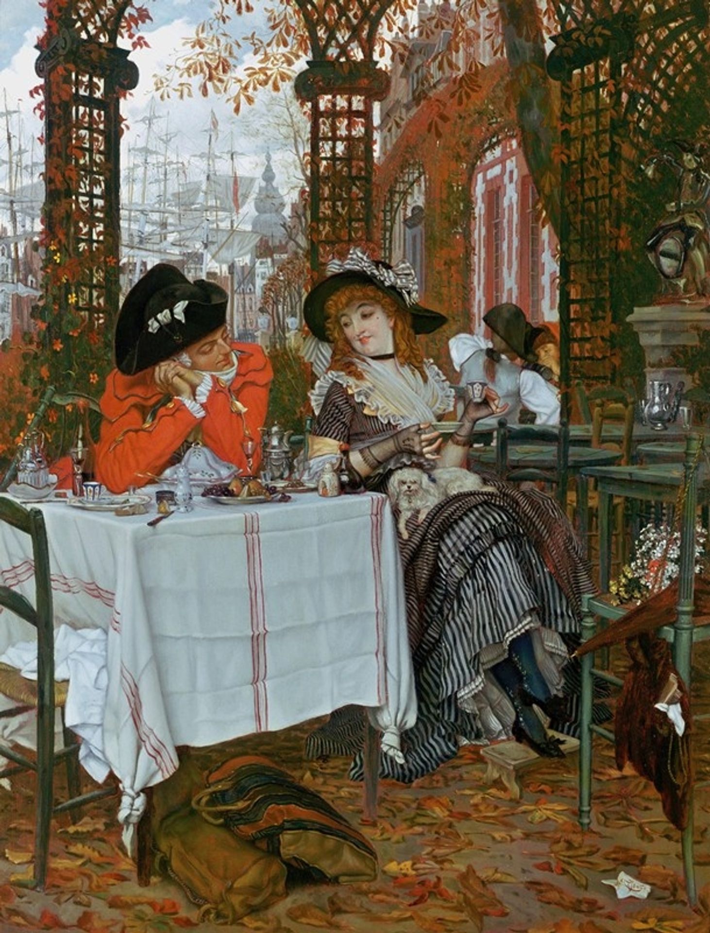 A Luncheon by James Tissot