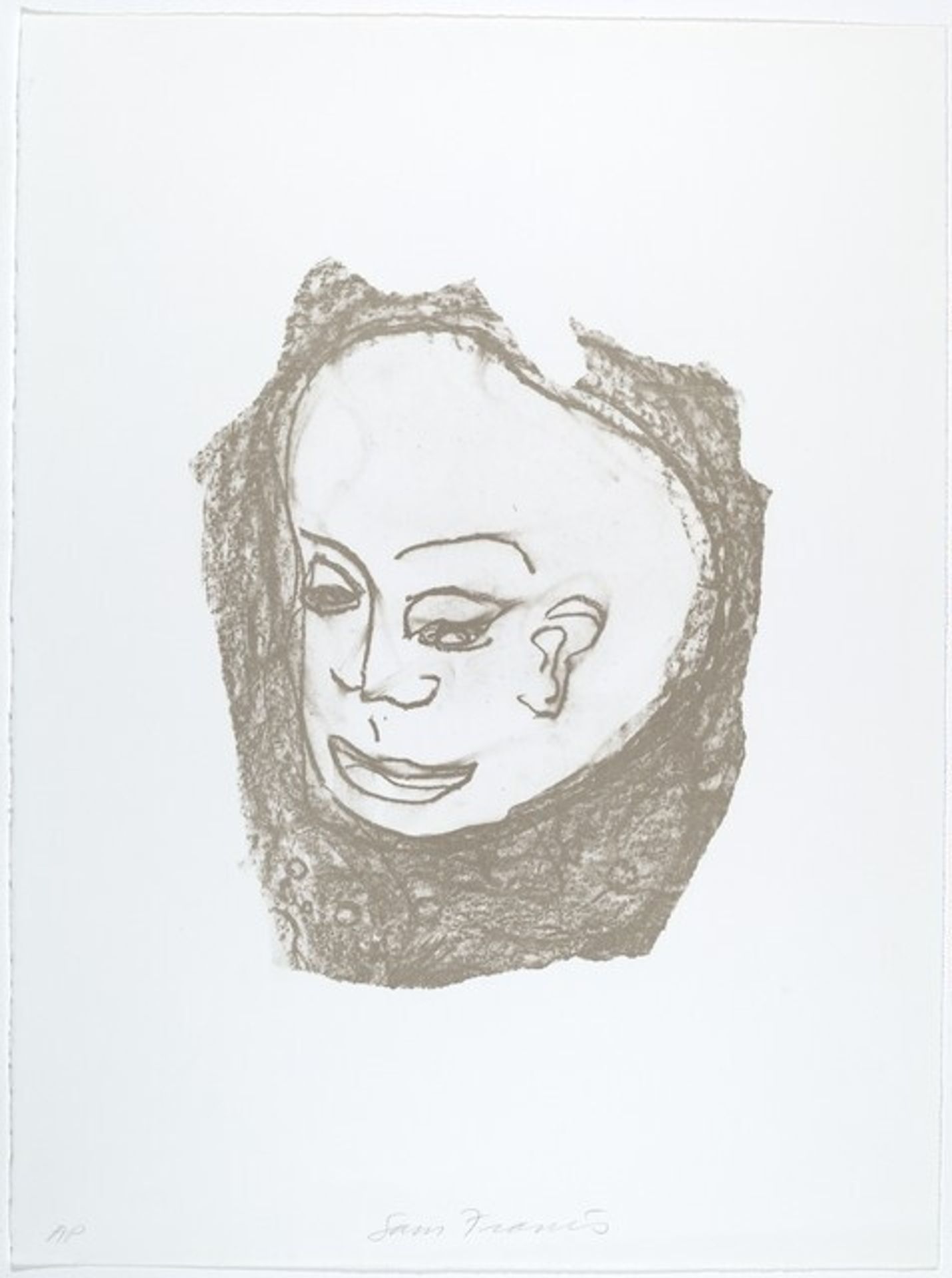 Self-Portrait by Sam Francis