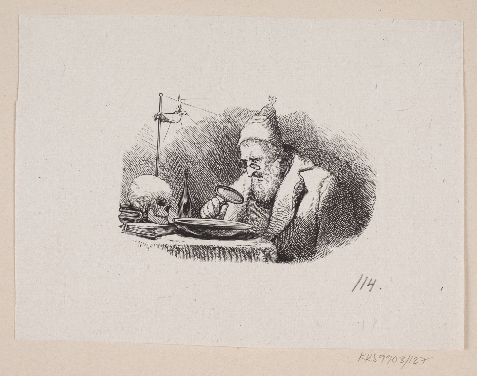 Illustration til "Vanddraaben" i H.C. Andersen, "Eventyr og Historier", Bind 2 by H.P. Hansen