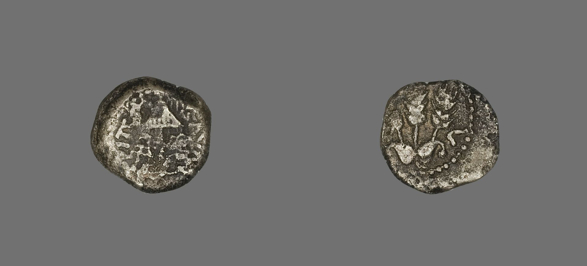 Coin Depicting a Parasol by Judean