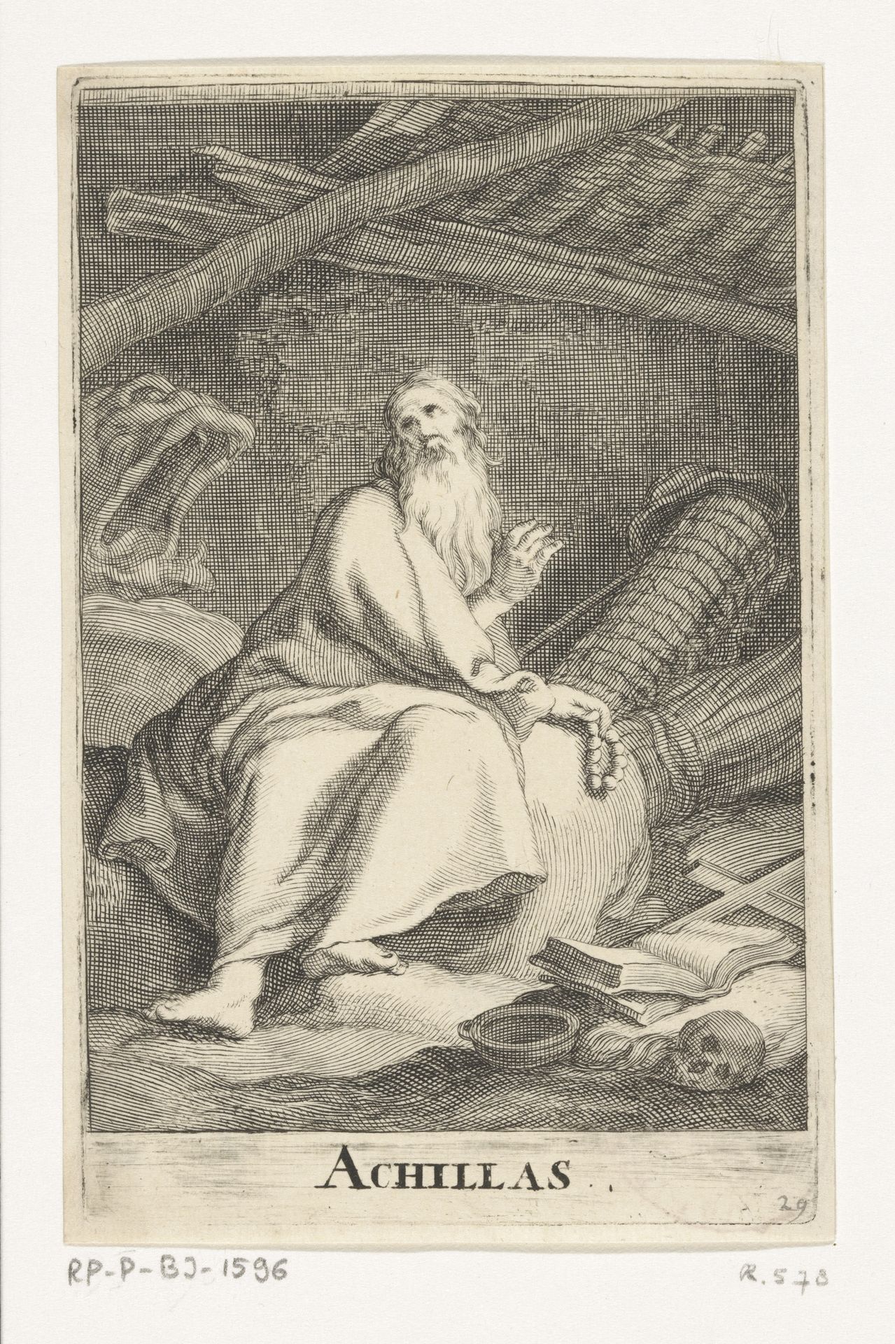 Heilige Achilles by Frederick Bloemaert