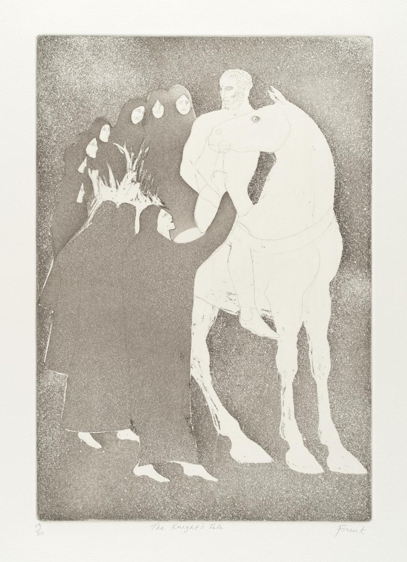 The Knight’s Tale by  Dame Elisabeth Frink