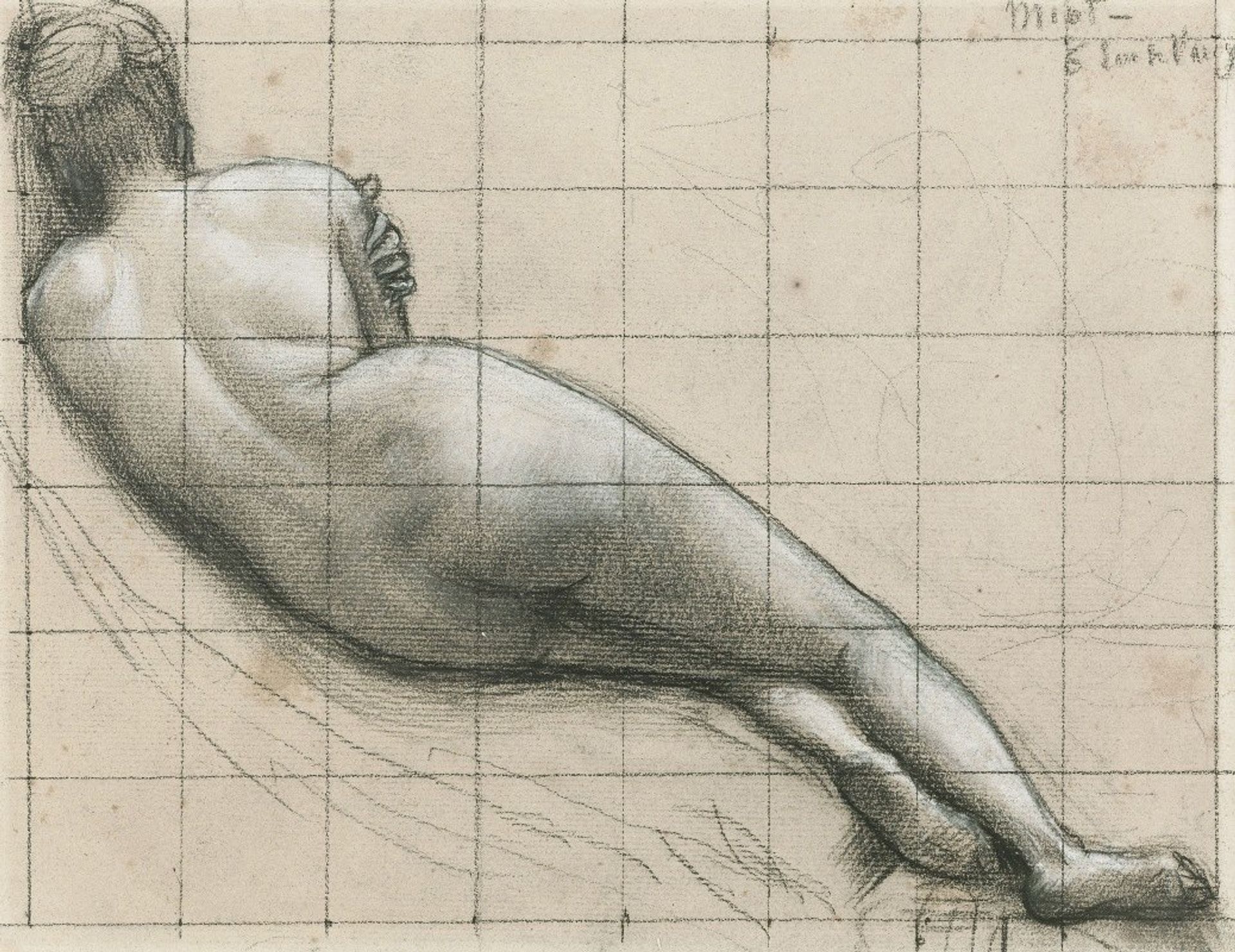 Femme couchée by Pierre Puvis de Chavannes