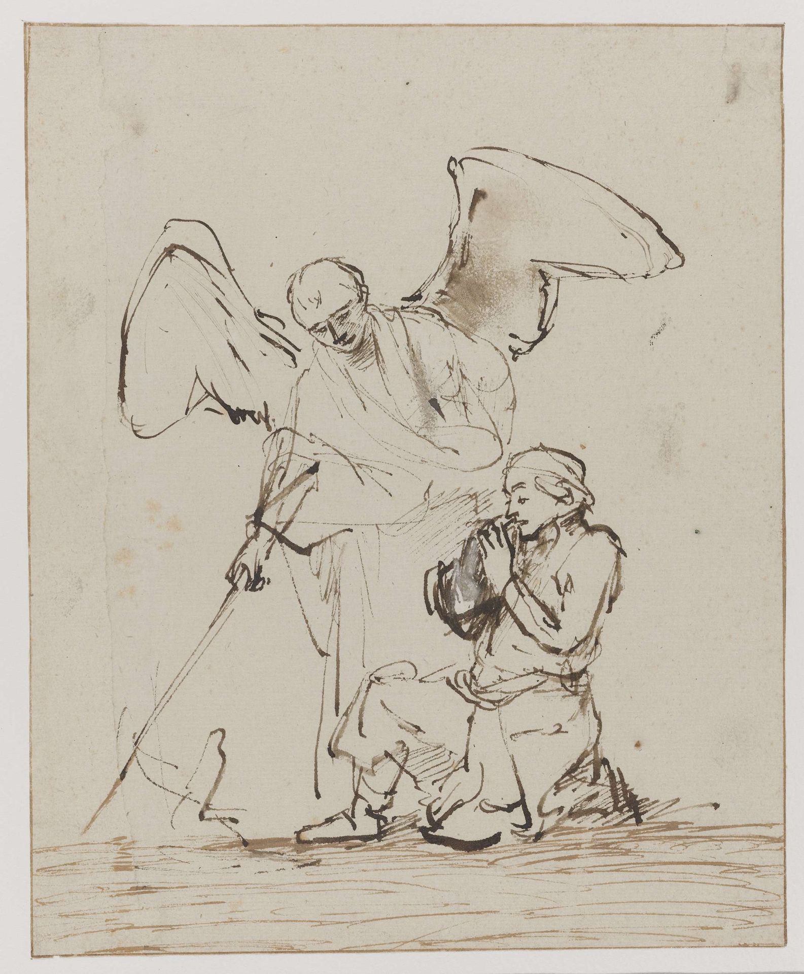 Tobias and the Angel with the Fish by Willem Drost