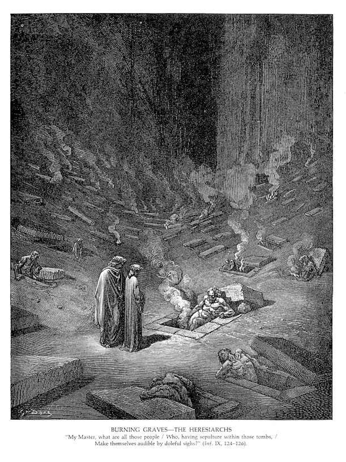 Heresiarchs by Gustave Dore