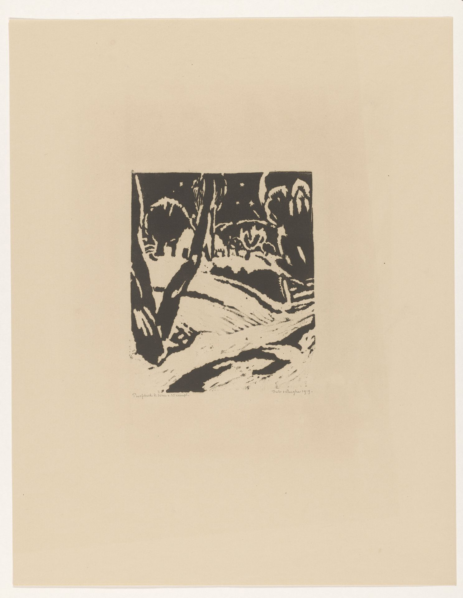 Heuvellandschap by Frits van den Berghe