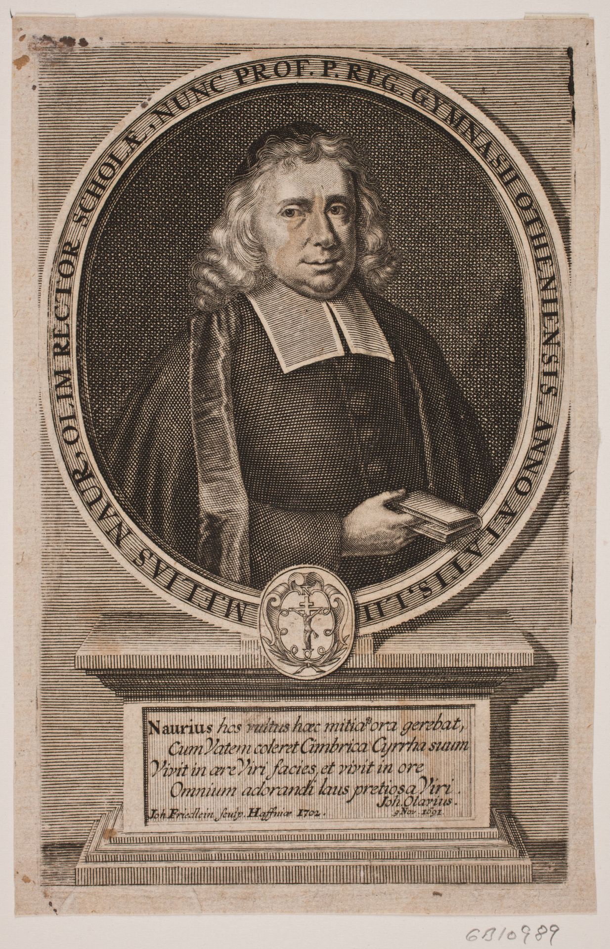 Professor Elias Naur by Johan Friedlein