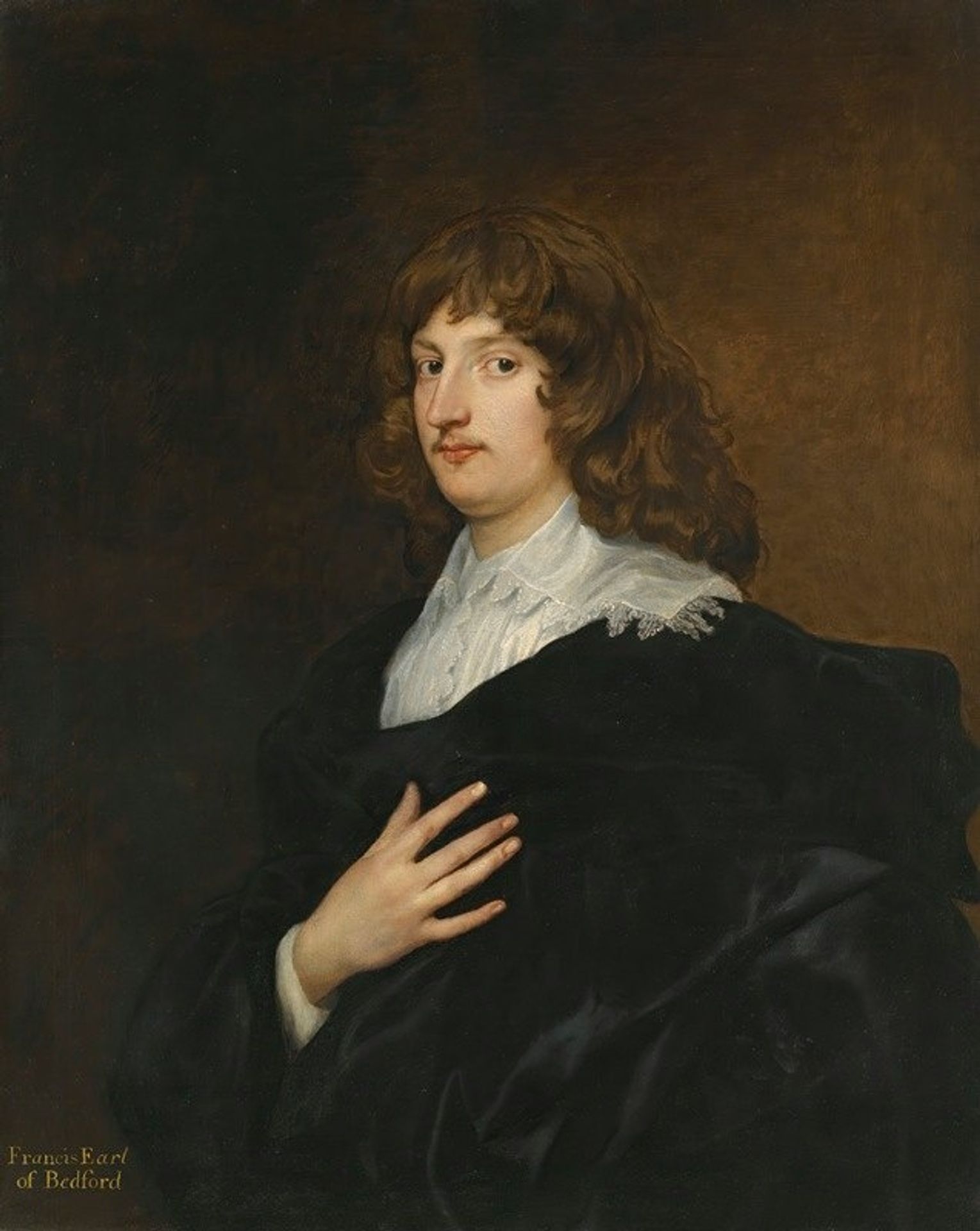Portrait Of William Russell, 5th Earl And Later 1st Duke Of Bedford by Anthony van Dyck