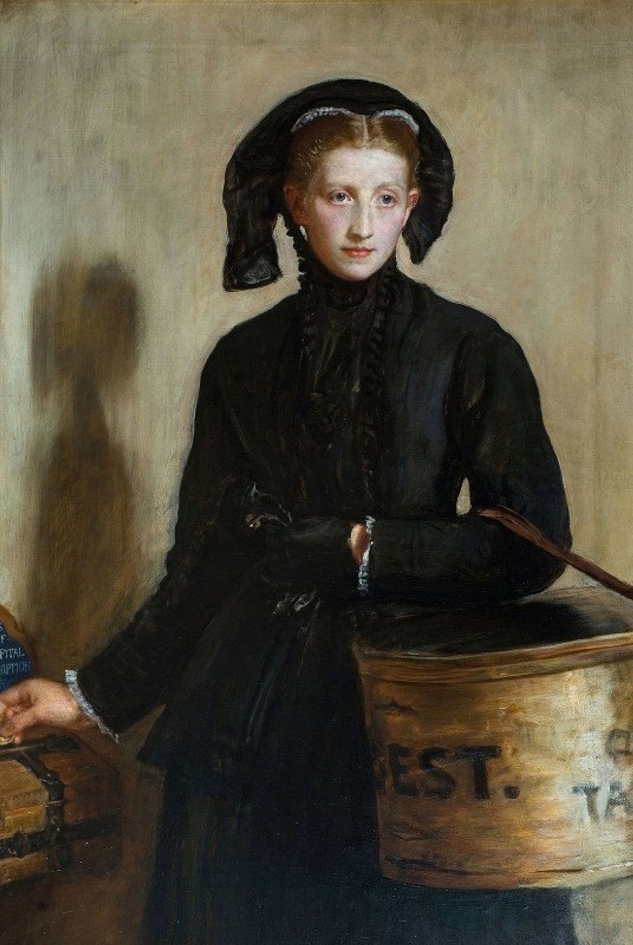 A Widow’s Mite by Sir John Everett Millais