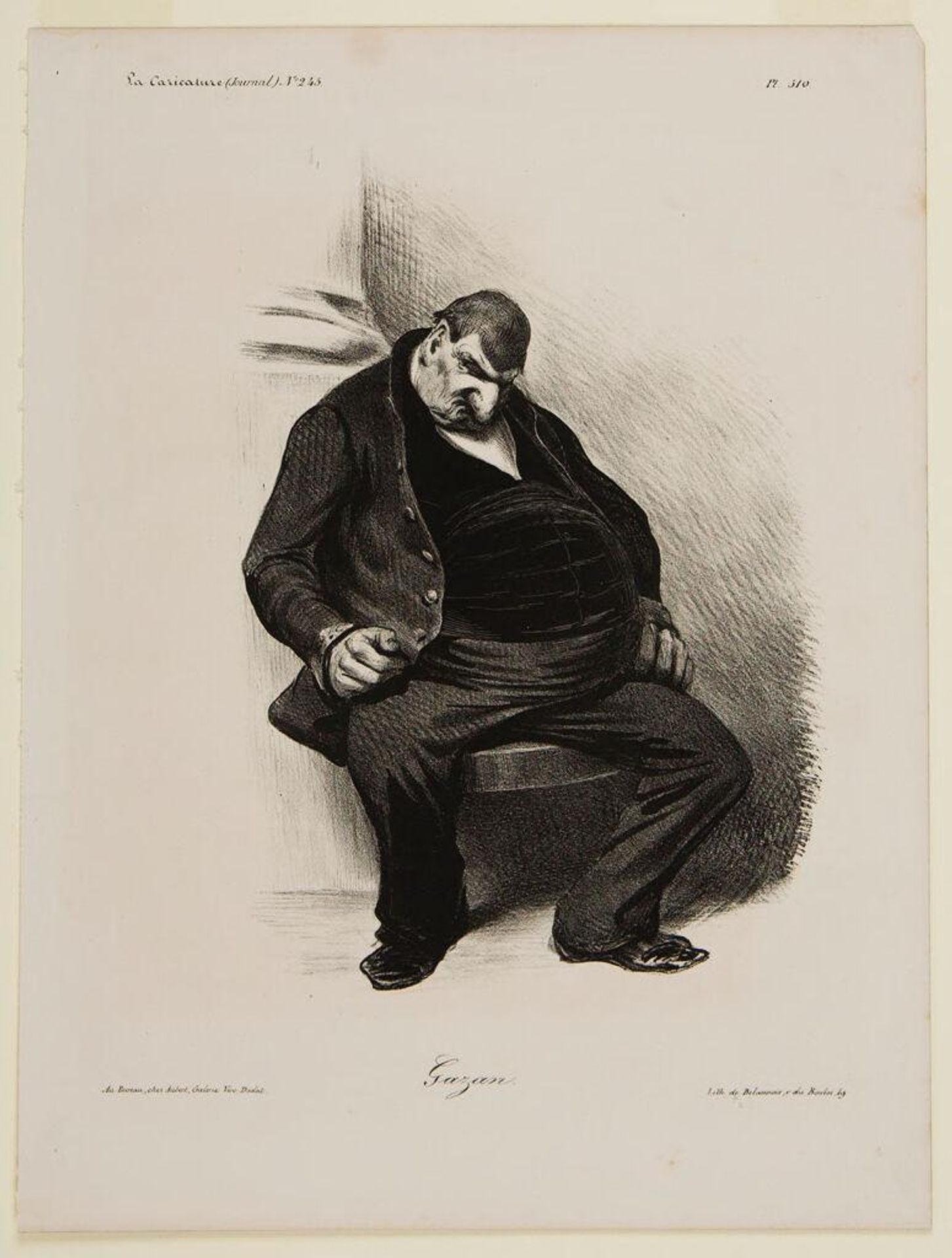 Garzan by Honoré Daumier
