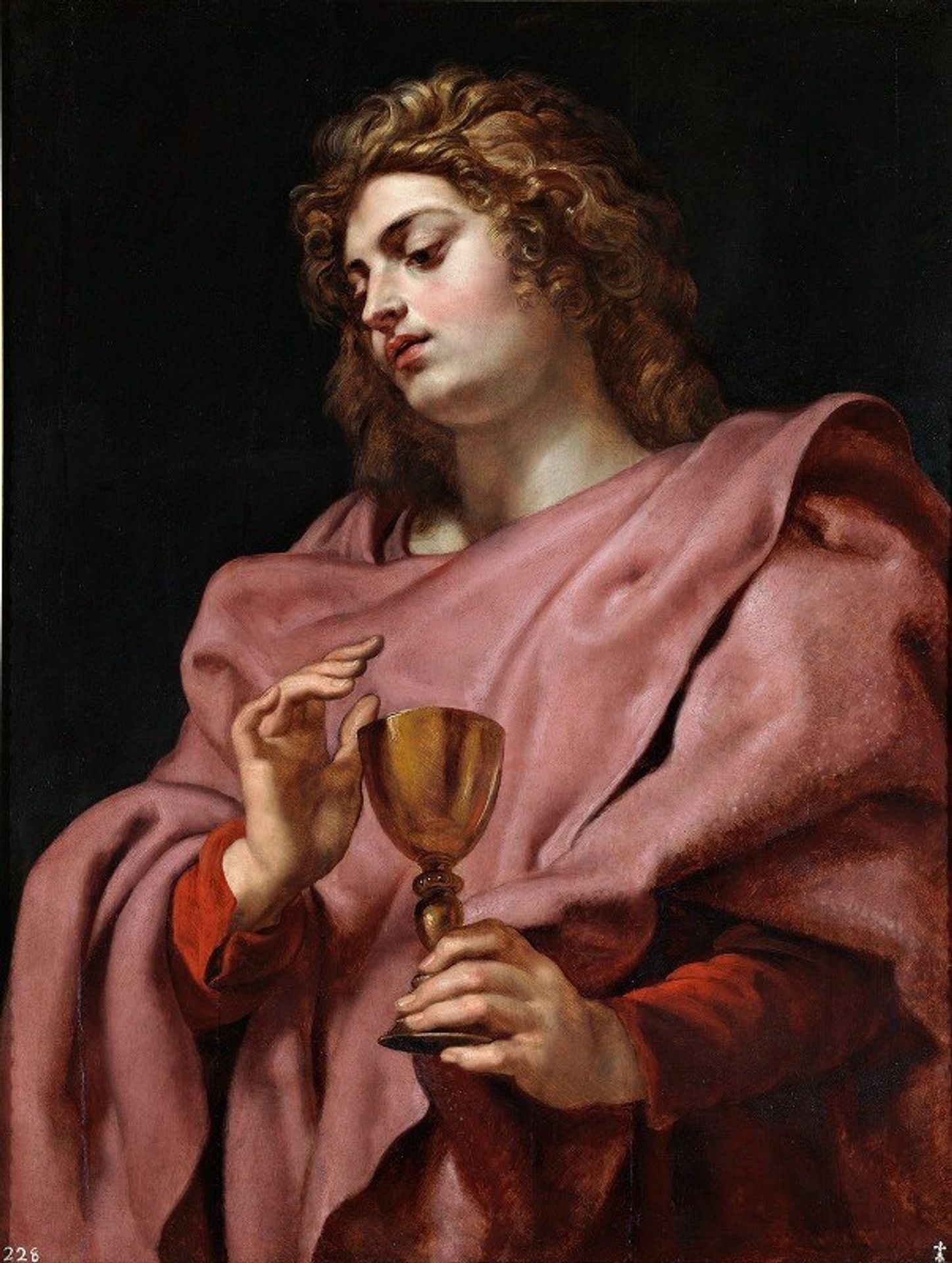 St Giovanni Evangelista by Peter Paul Rubens