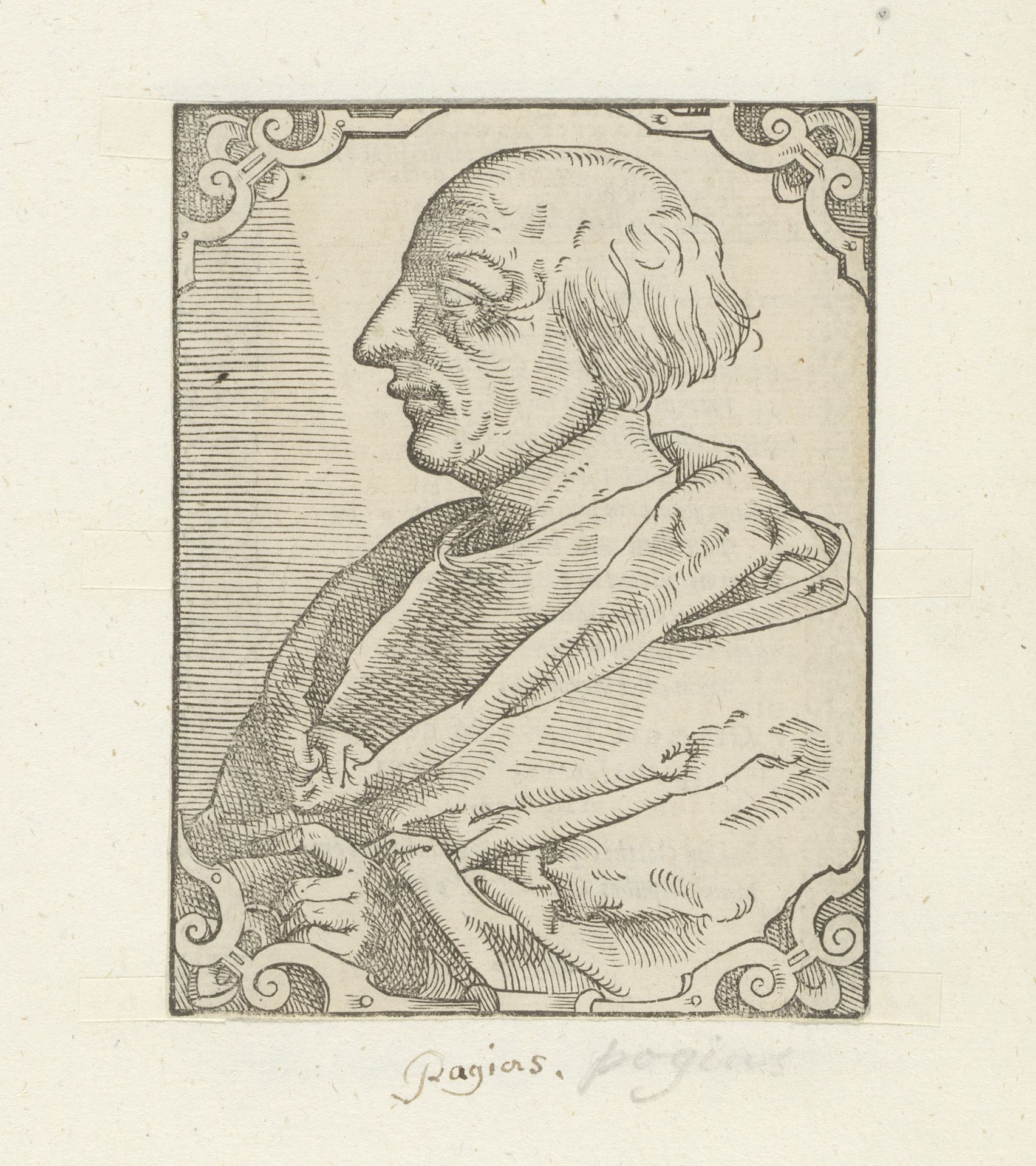 Portret van Poggio Bracciolini by Anonymous