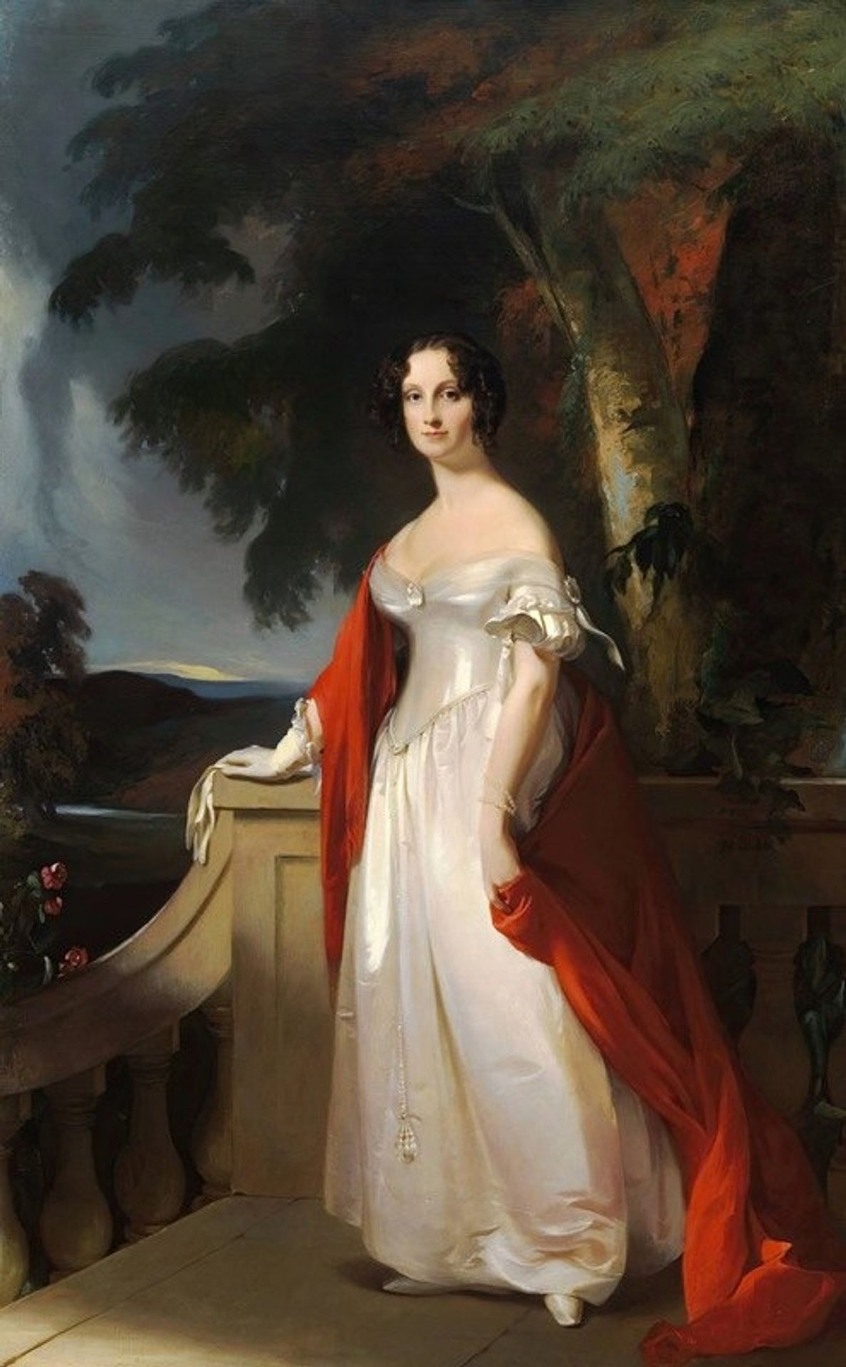 Mrs. Reverdy Johnson by Thomas Sully