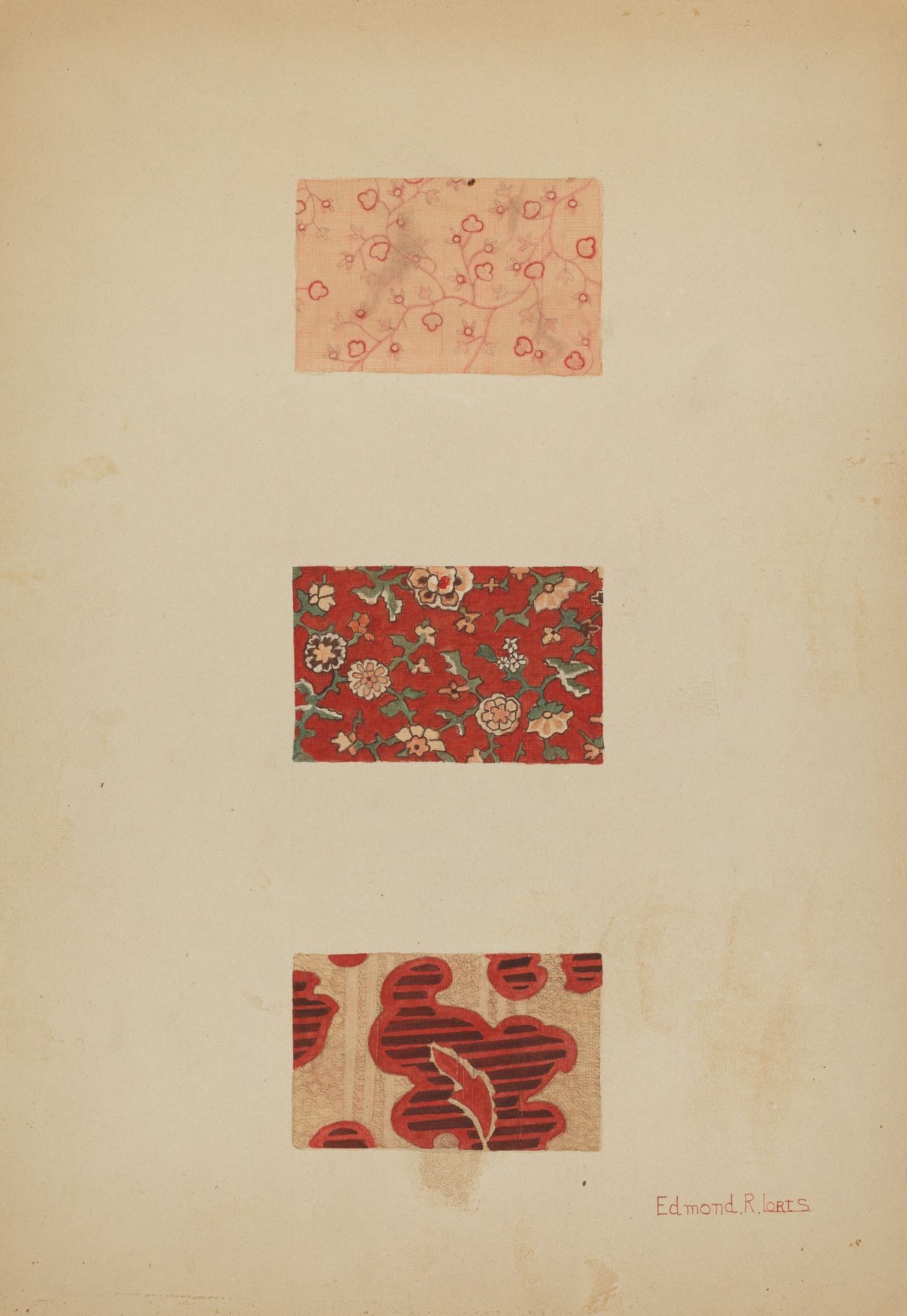 Textile Samples by Edmond Lorts