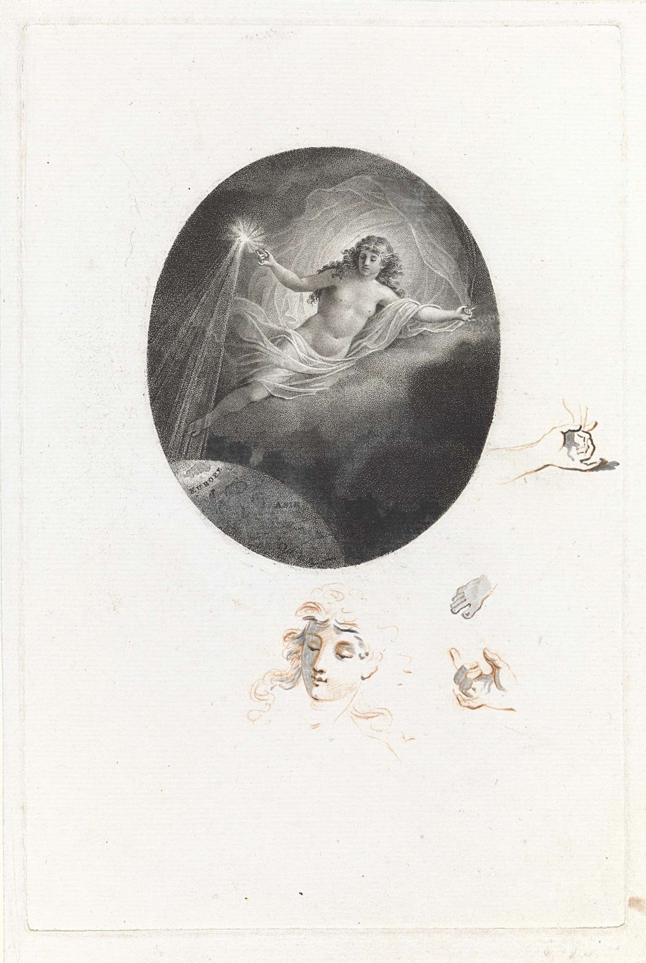 Allegorie op de Verlichting, 1795 by Lambertus Antonius Claessens