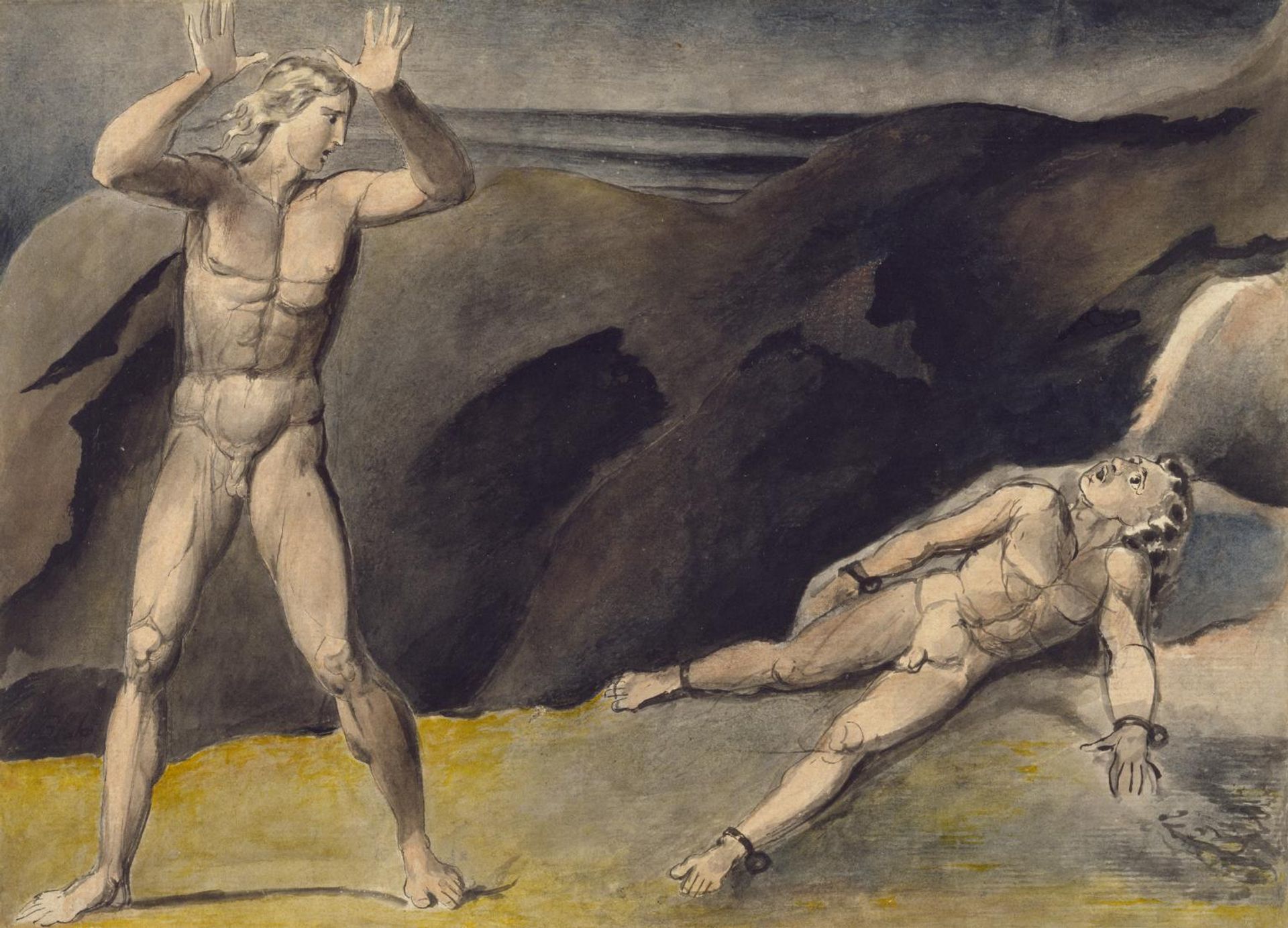 Los and Orc by William Blake