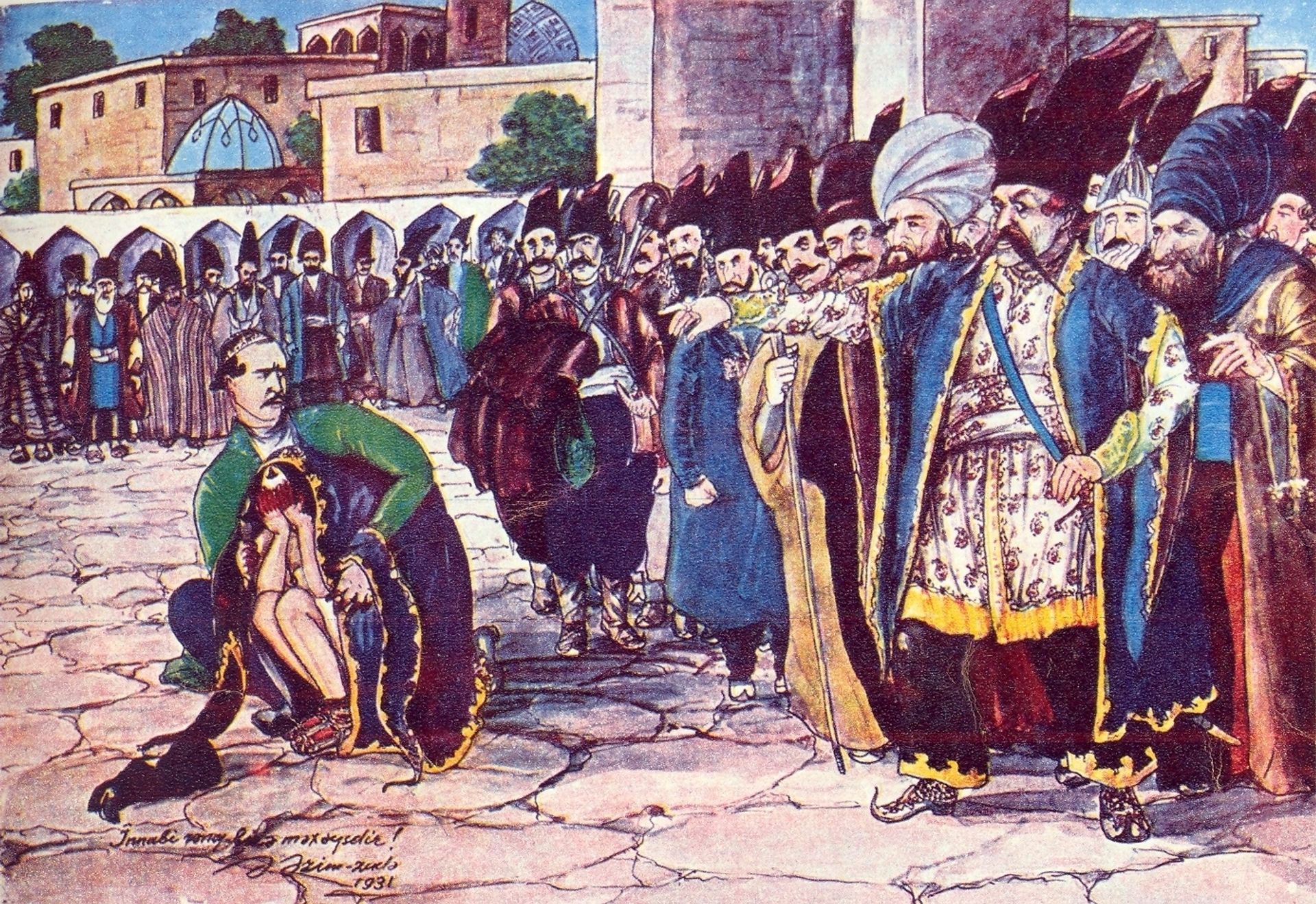 The Color of Claret Belongs to Us by Azim Azimzade