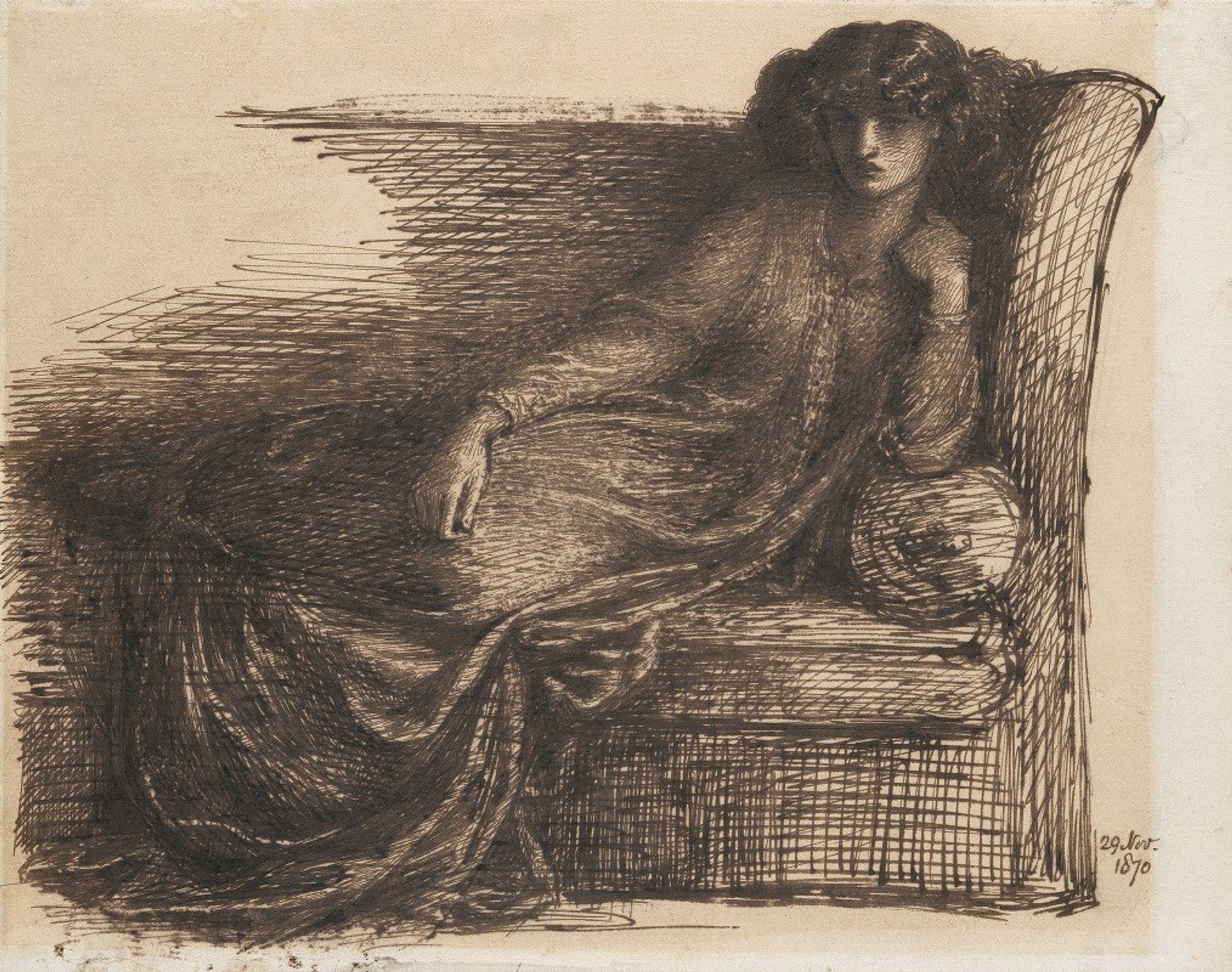 Jane Morris by Dante Gabriel Rossetti