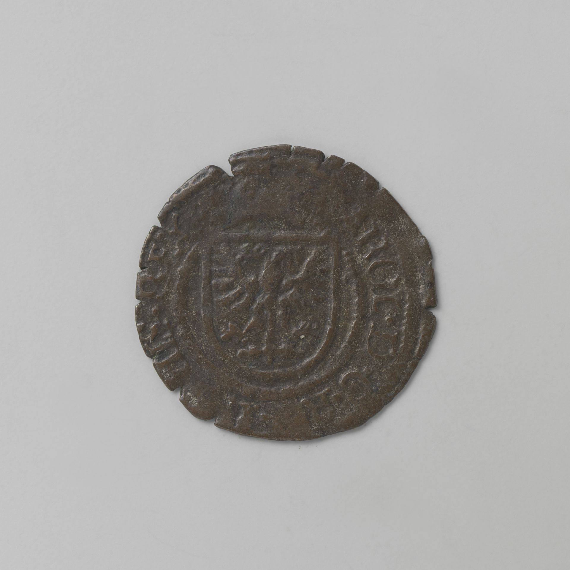 Gelderse Hollandse penning van keizer Karel V, 1515-1555 by Karel V van Habsburg (Duits keizer en koning van Spanje)
