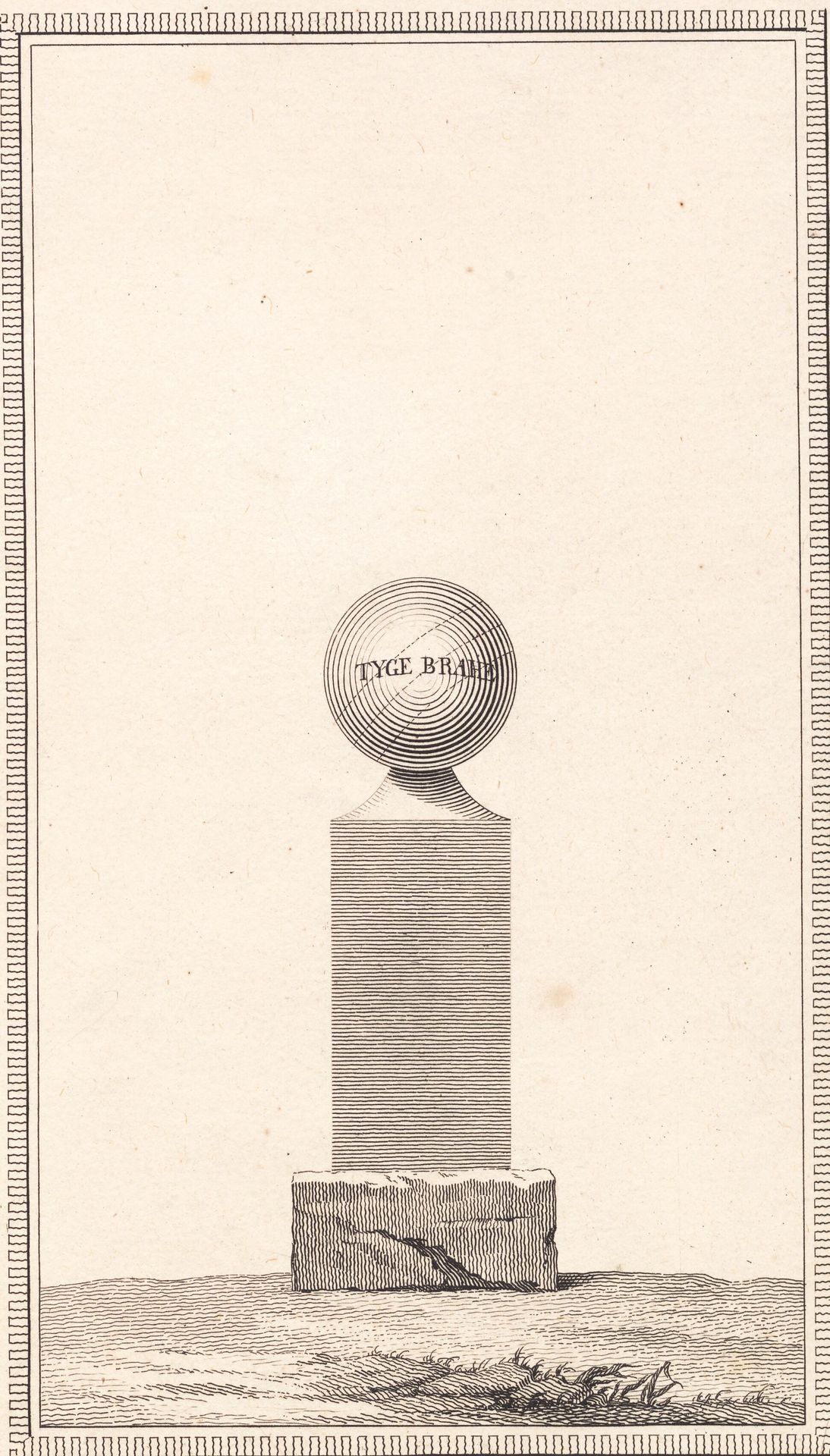 Tyge Brahe by J.F. Clemens