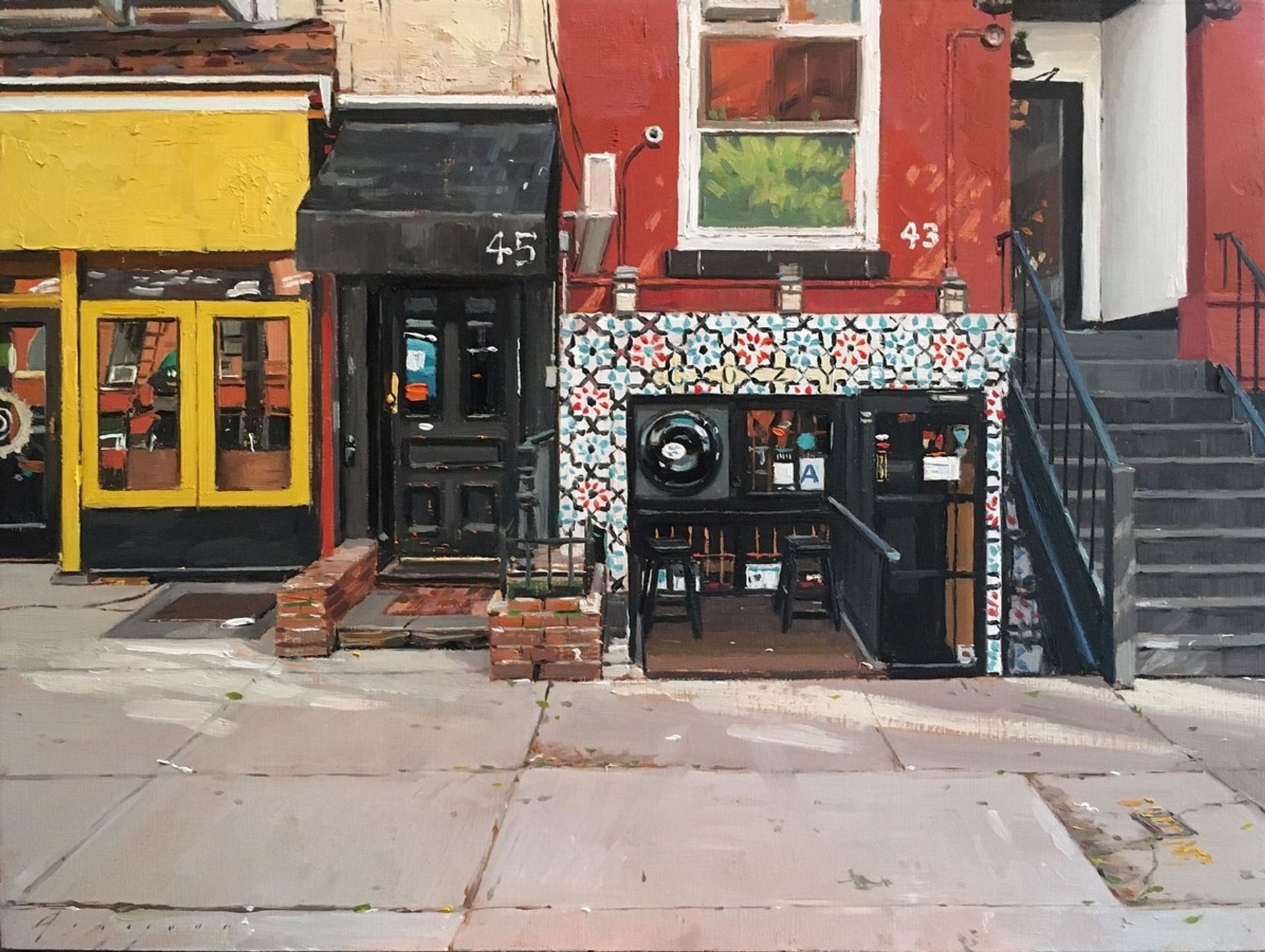Cafe Cozy by Vincent Giarrano