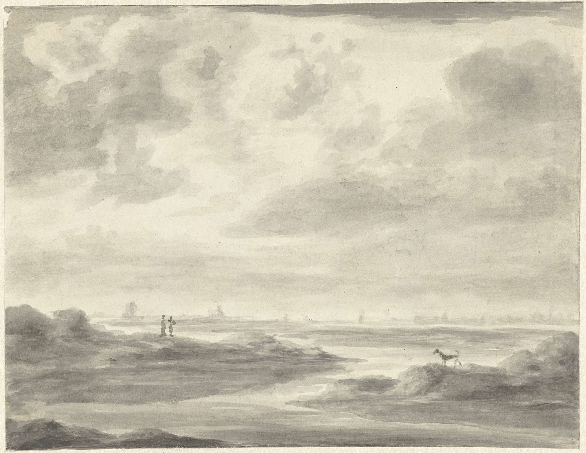 Landschap by Pieter Idserts