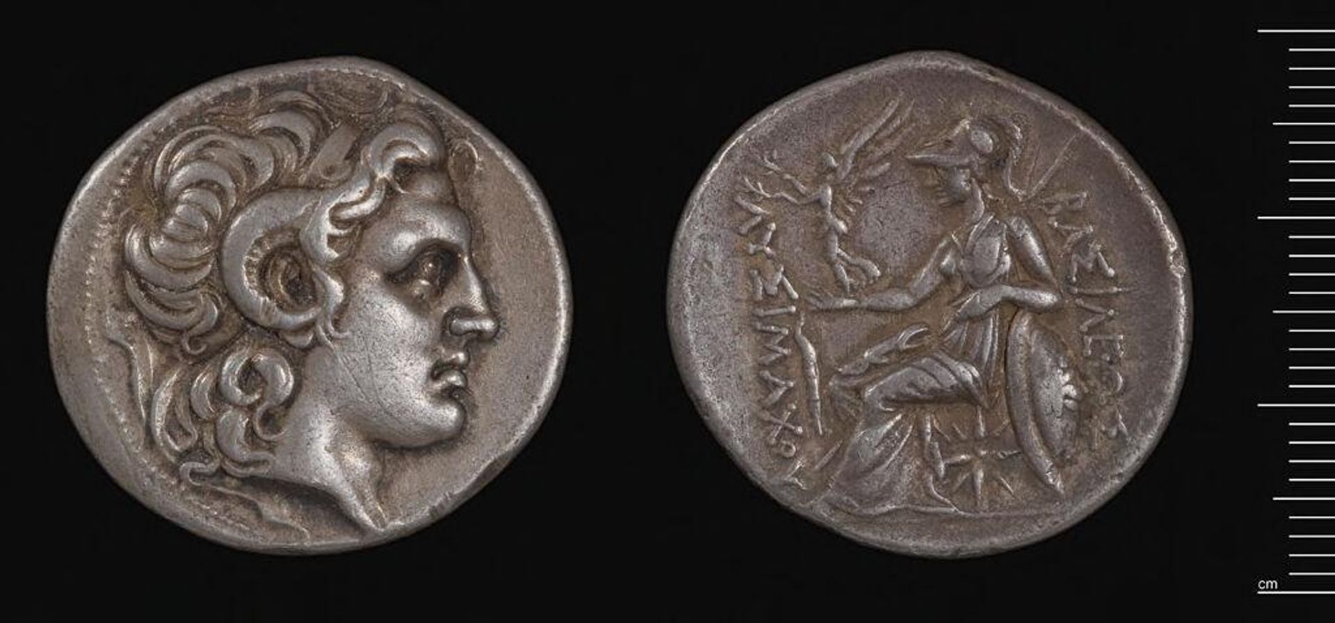 Tetradrachm of Lysimachos, Lampsakos by Lysimachos