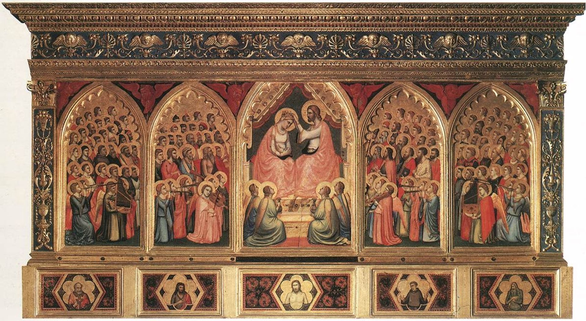 Baroncelli Polyptych by Giotto