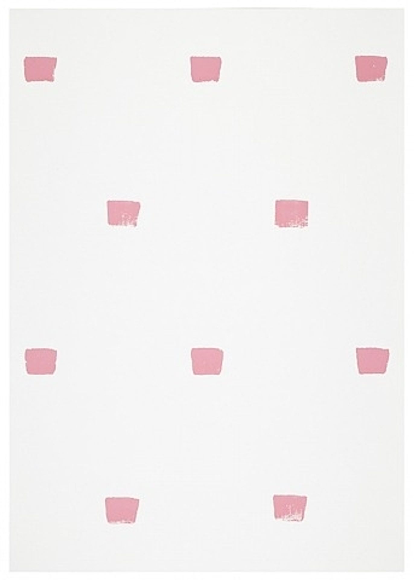 Imprints of a No. 50 Paintbrush Repeated at Regular Intervals of 30 cm. by Niele Toroni