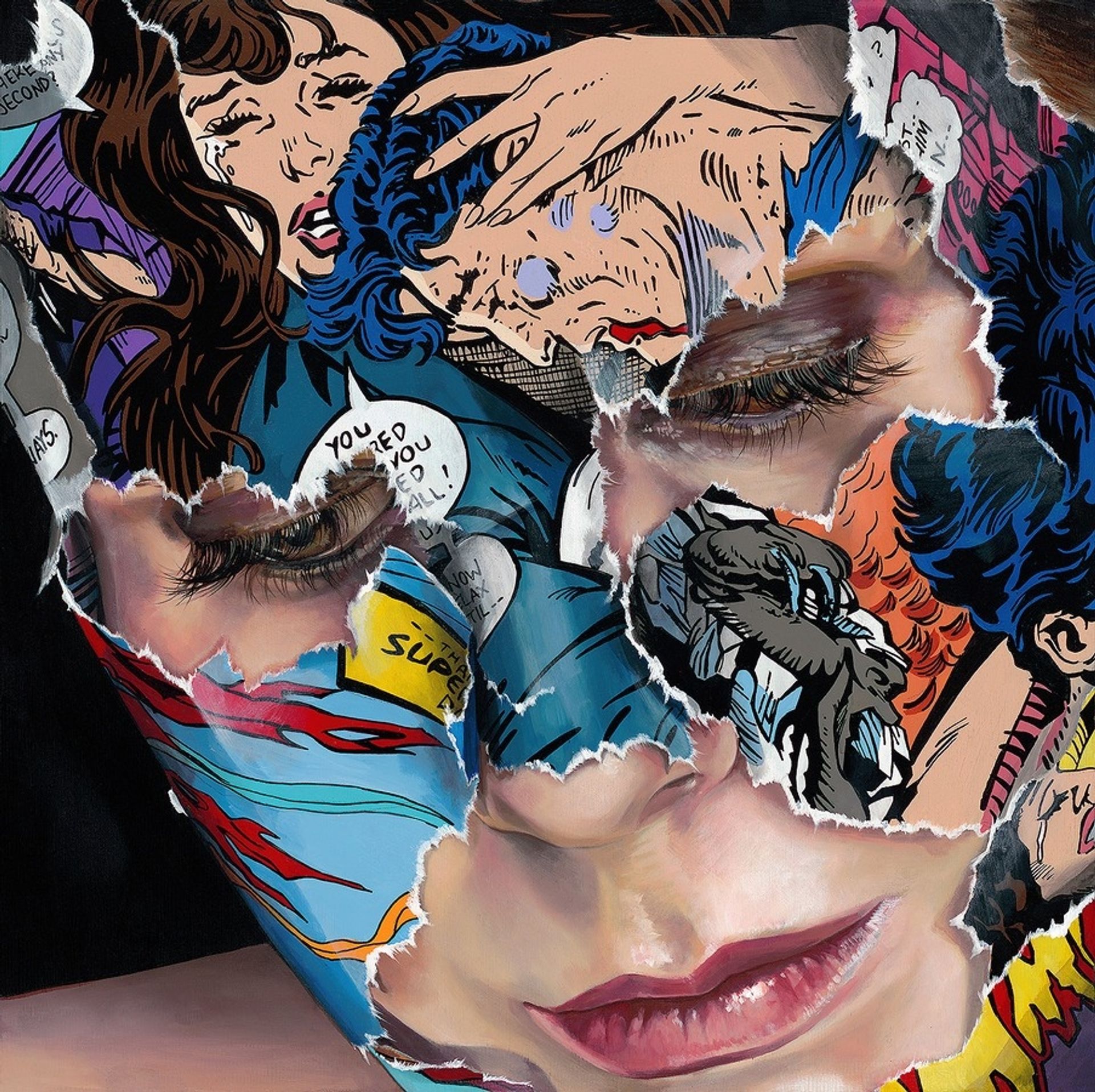 La Cage et la larme du peintre by Sandra Chevrier