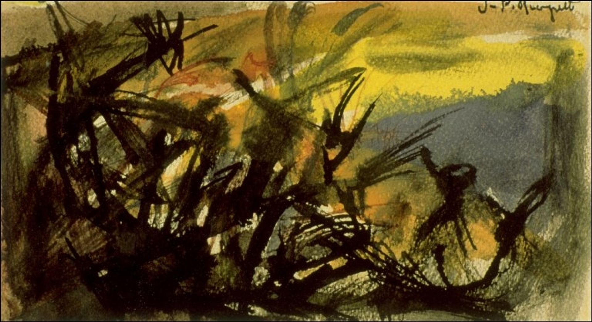Conversation by Jean-Paul Riopelle