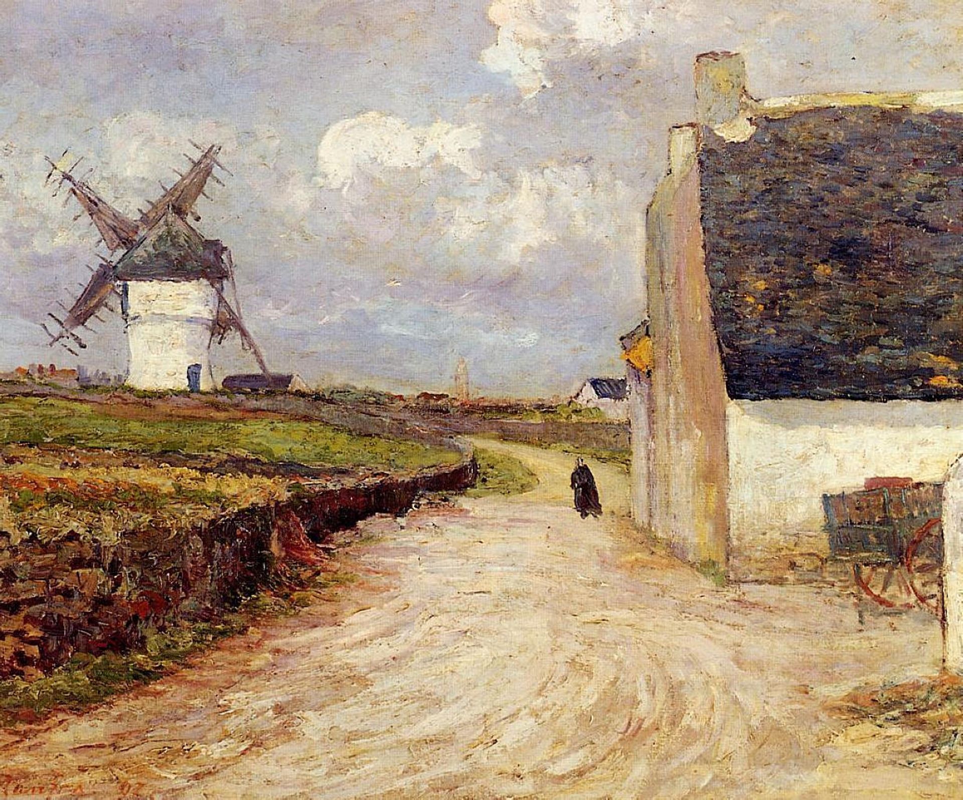 Near the Mill by Maxime Maufra