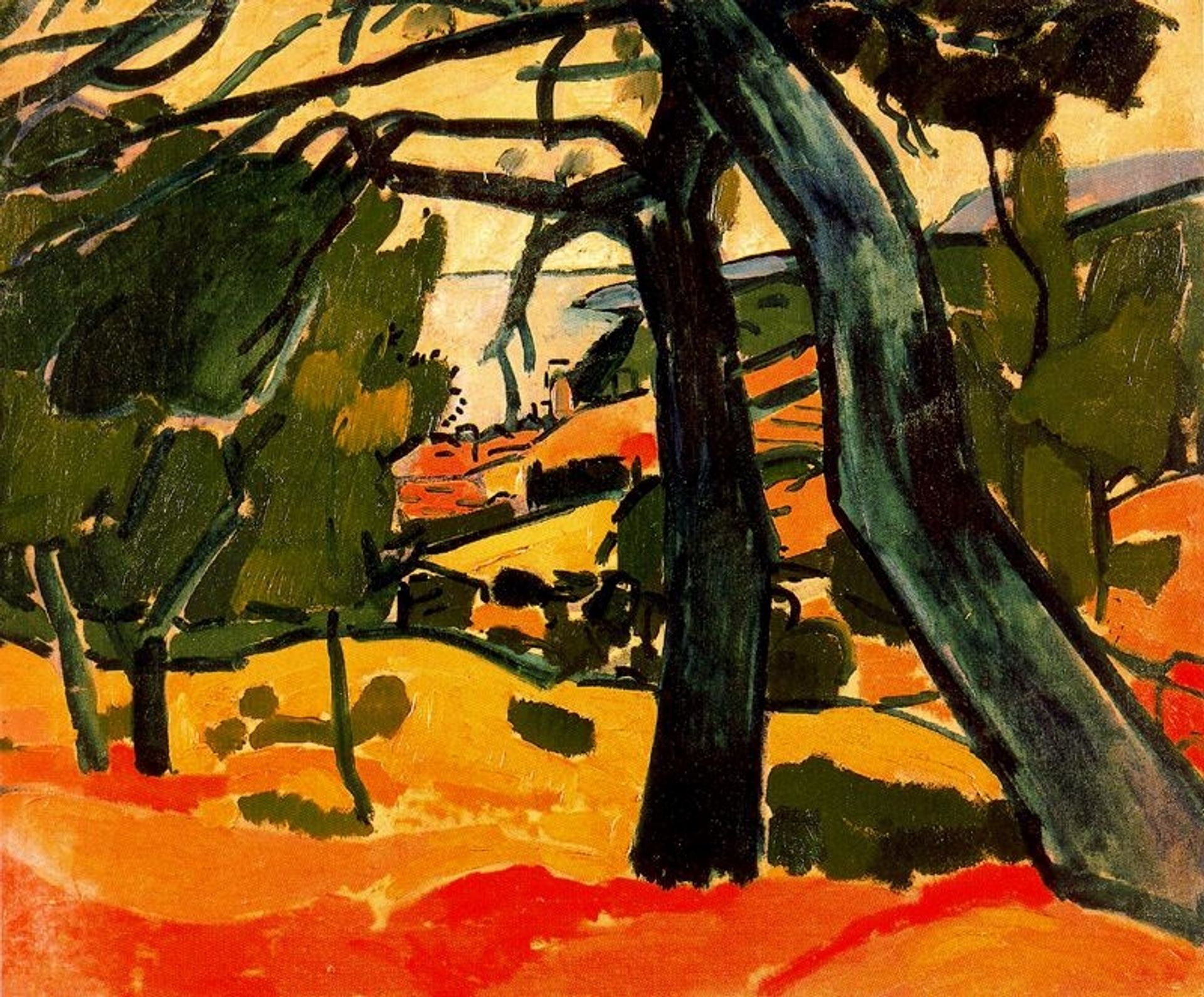 Landscape by Andre Derain