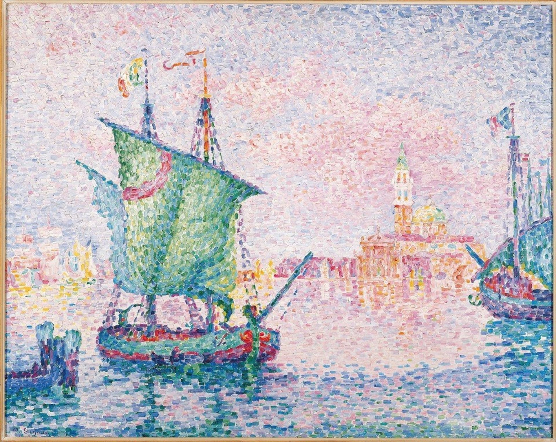 Venice, The Pink Cloud, 1909 by Paul Signac