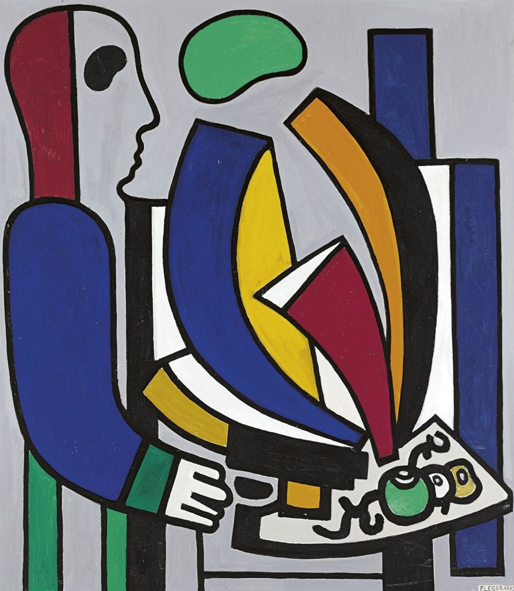 L’homme au melon by Fernand Léger