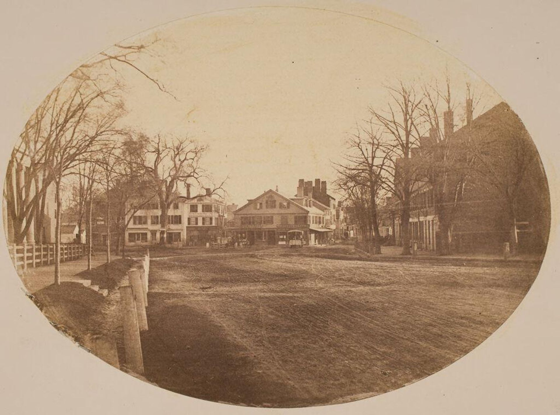 View Looking towards Harvard Square by John Adams Whipple