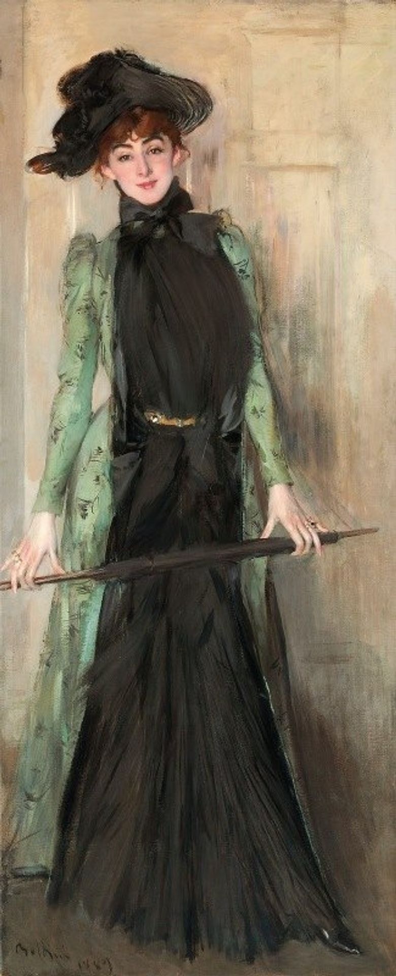 Portrait of Madame Roger-Jourdain by Giovanni Boldini